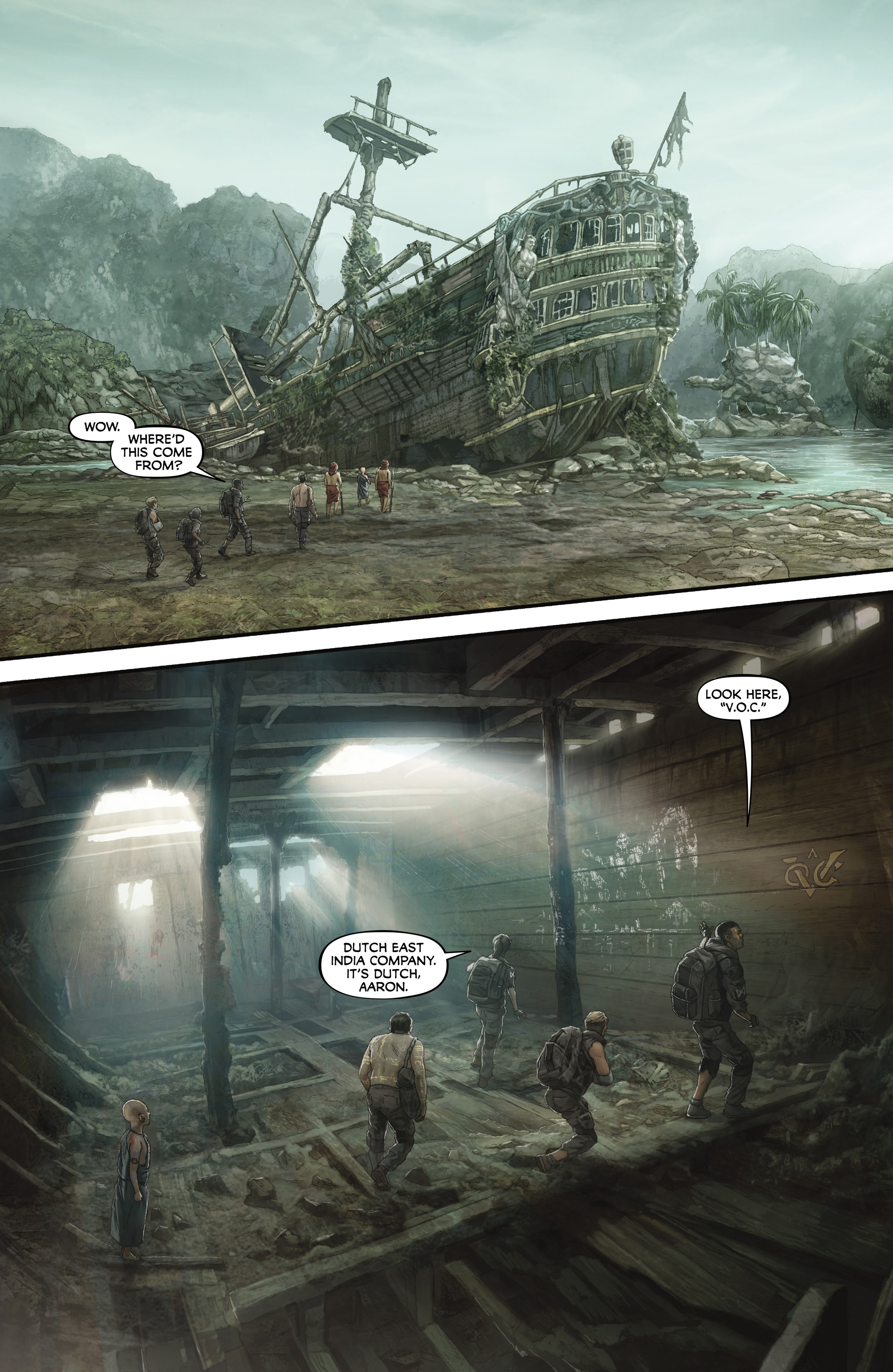 Read online Skull Island: The Birth of Kong comic -  Issue # _TPB - 35