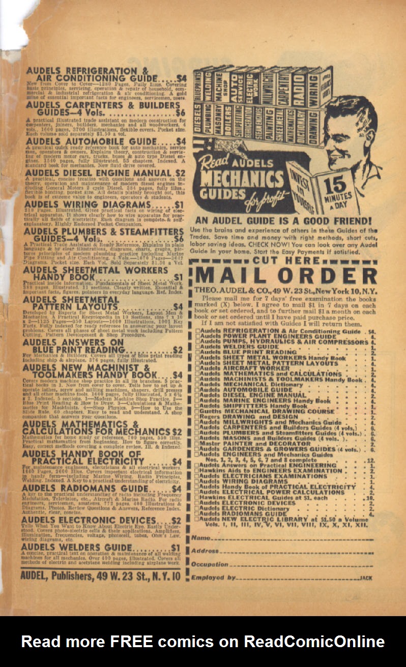 Read online Super-Magician Comics comic -  Issue #44 - 51