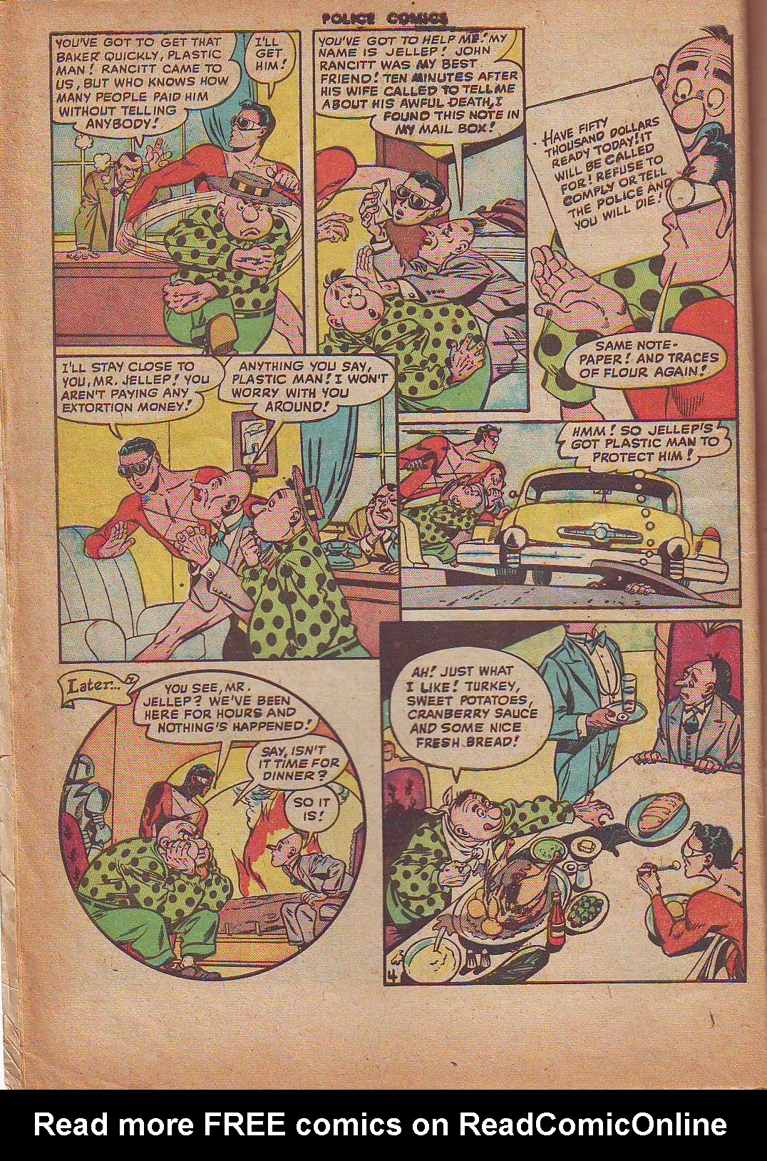 Read online Police Comics comic -  Issue #85 - 6