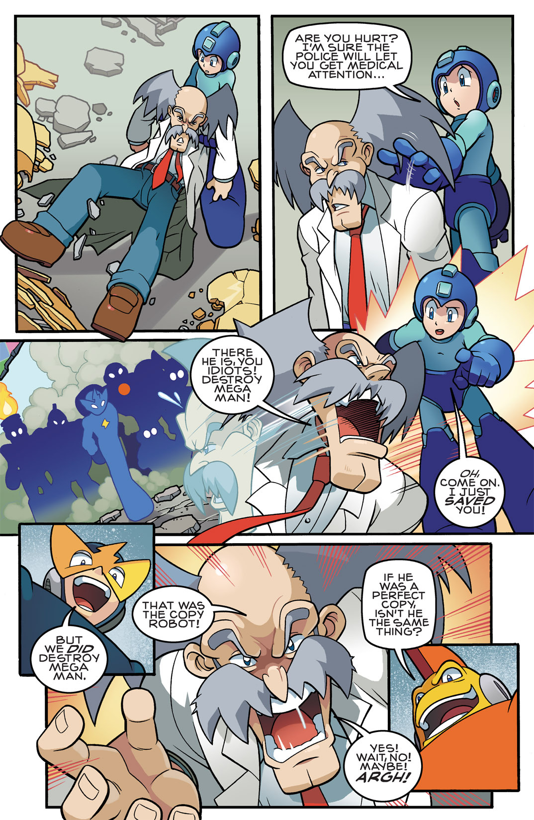 Read online Mega Man comic -  Issue # _TPB 1 - 104