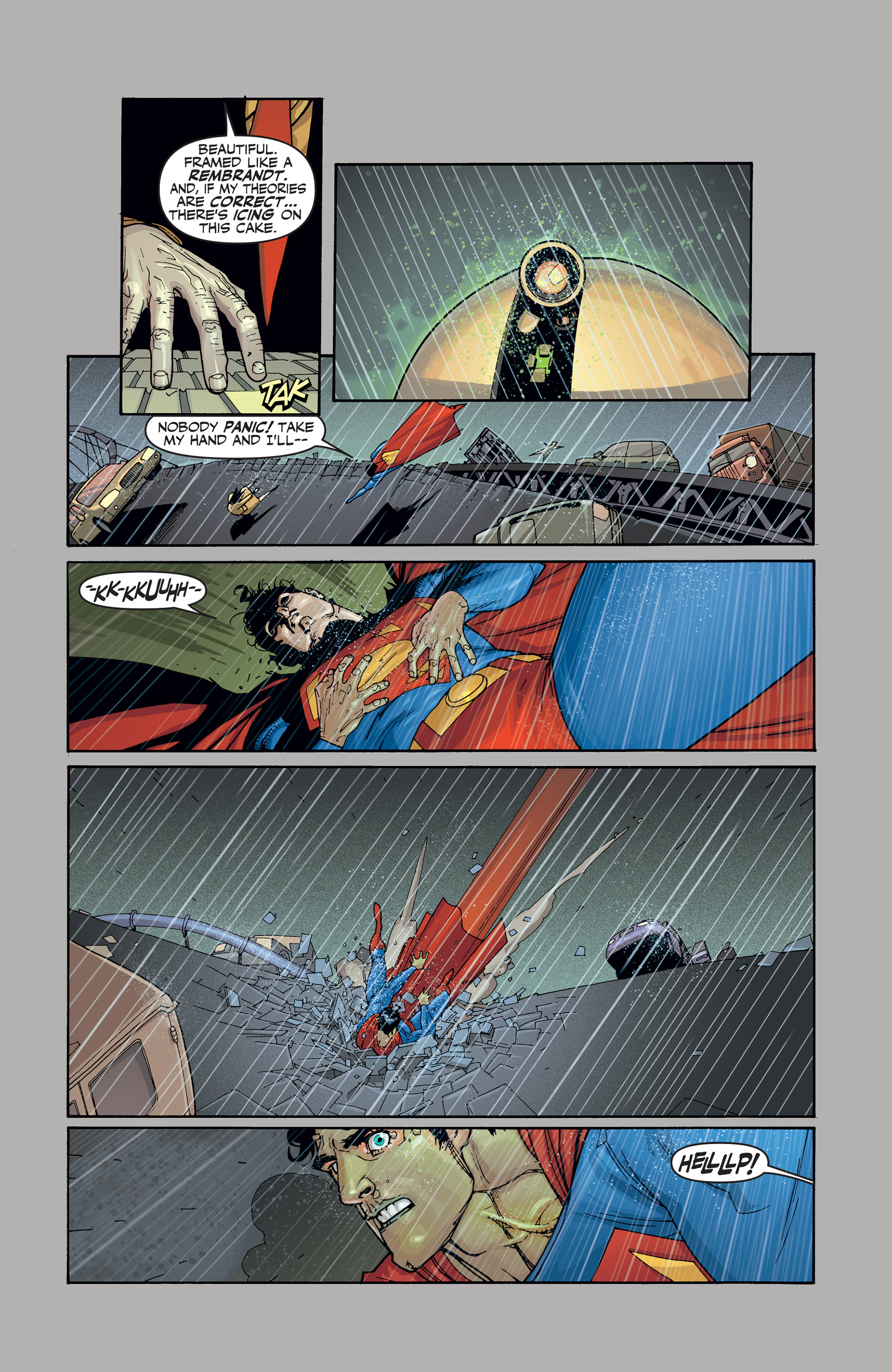 Read online Superman: Birthright (2003) comic -  Issue #7 - 9