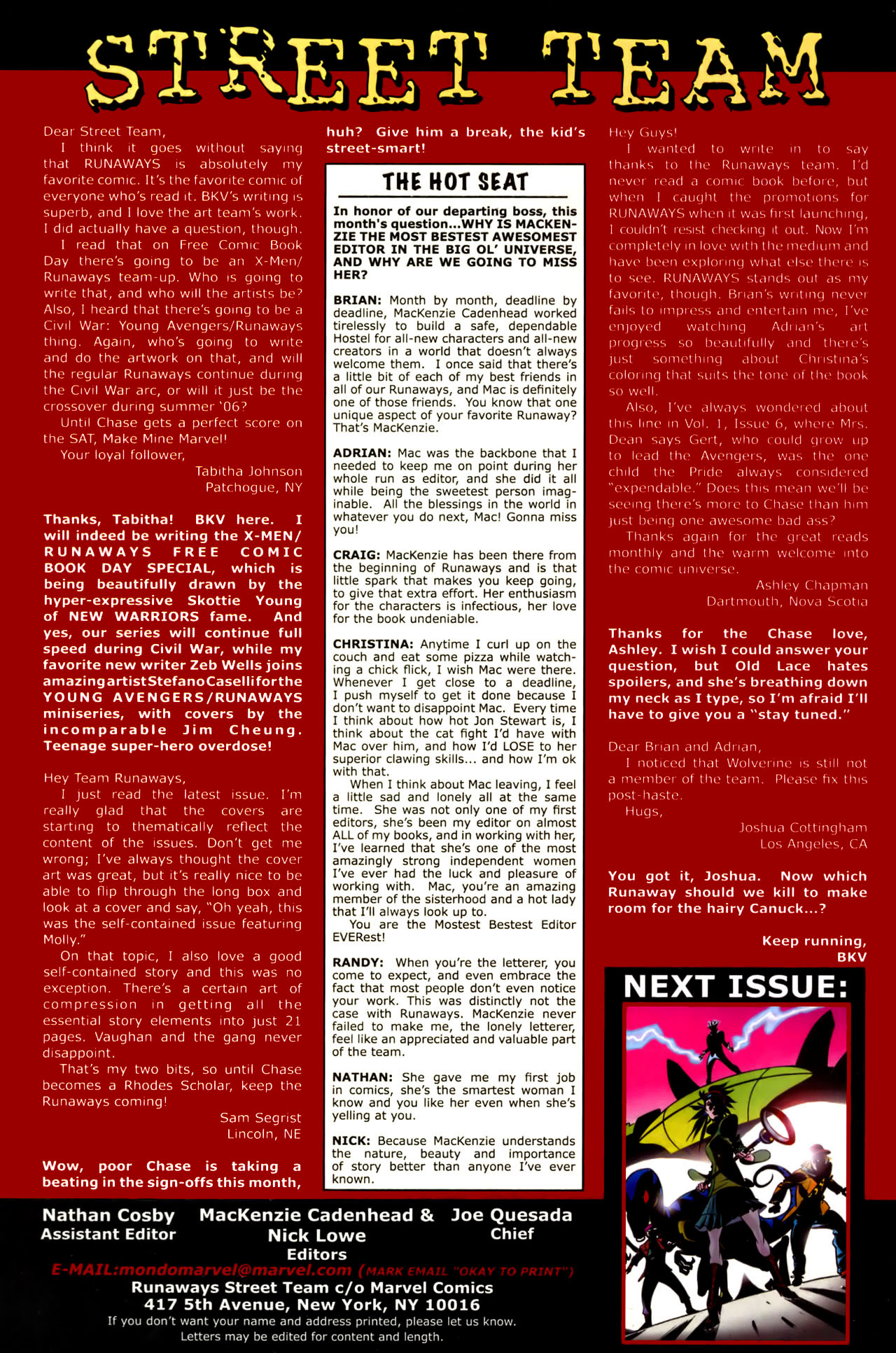 Read online Runaways (2005) comic -  Issue #15 - 26