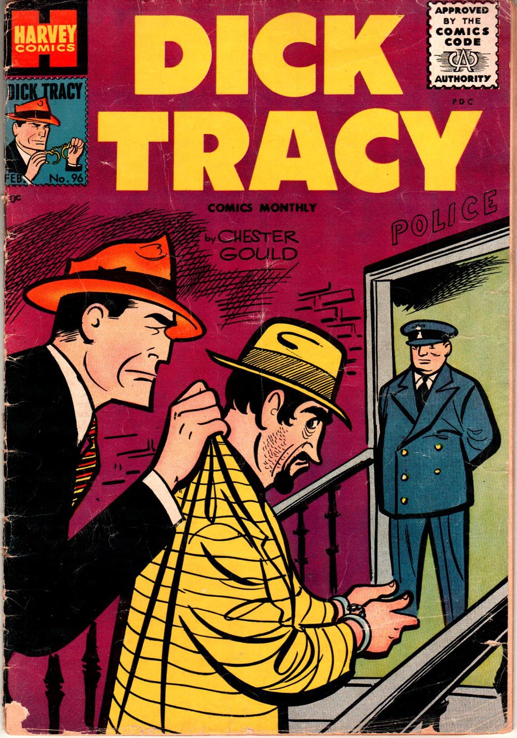 Read online Dick Tracy comic -  Issue #96 - 1