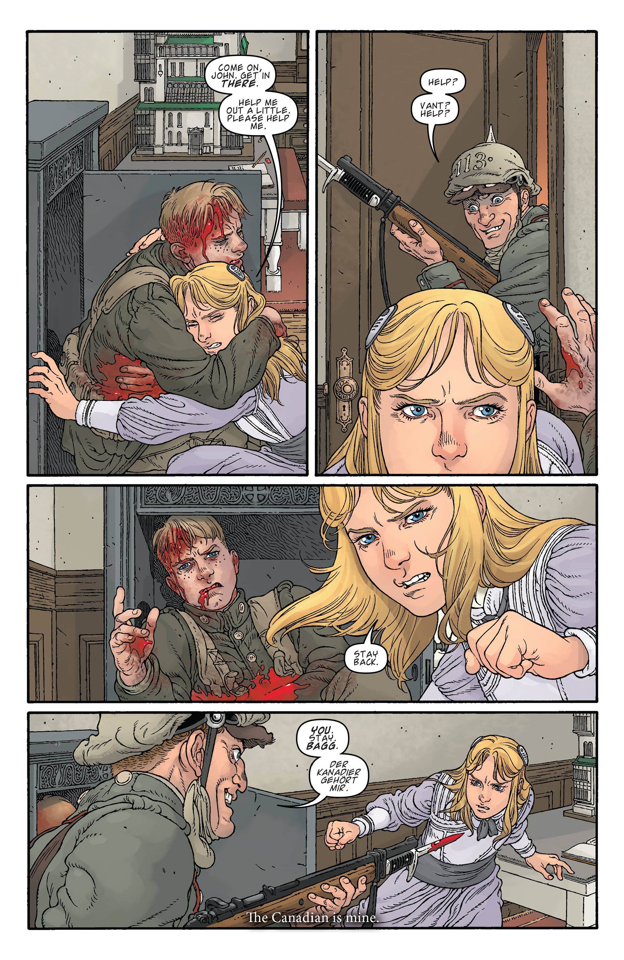Read online Locke & Key: ...In Pale Battalions Go… comic -  Issue #3 - 7