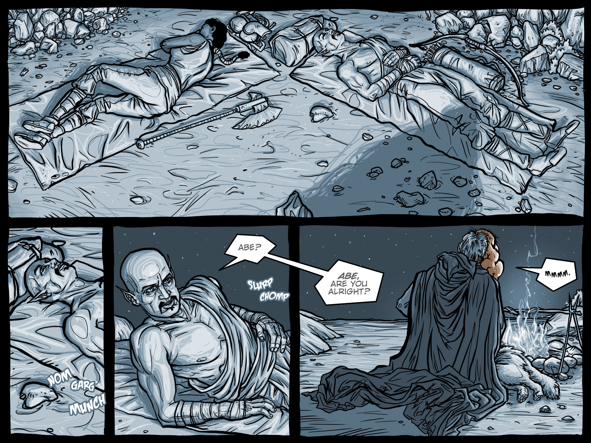 Read online False Positive comic -  Issue #4 - 55