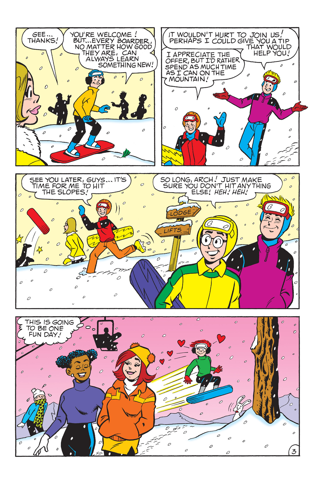 Read online World of Archie: Xtreme Winter comic -  Issue # Full - 5
