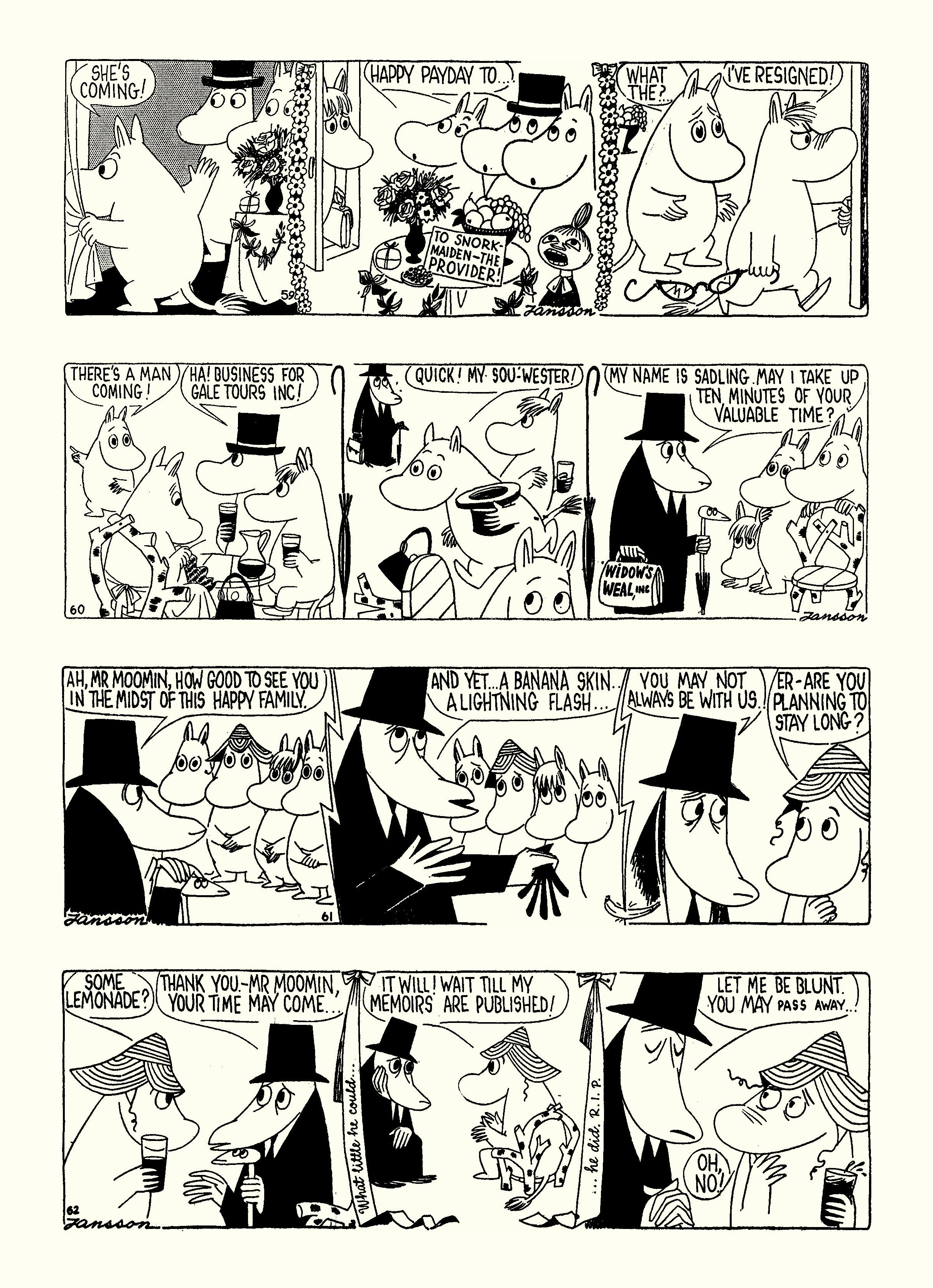 Read online Moomin: The Complete Tove Jansson Comic Strip comic -  Issue # TPB 4 - 52