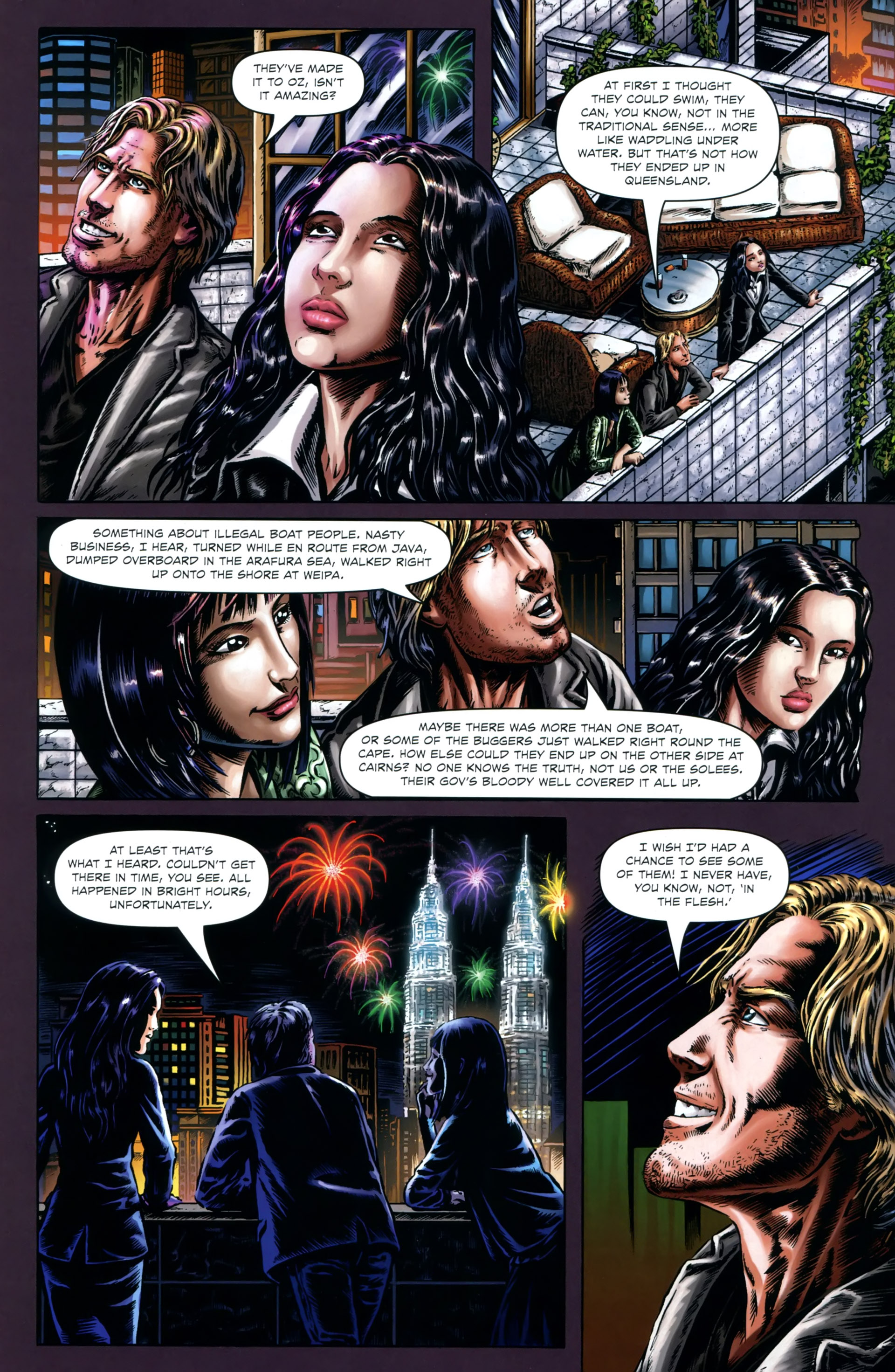 Read online The Extinction Parade comic -  Issue #1 - 9
