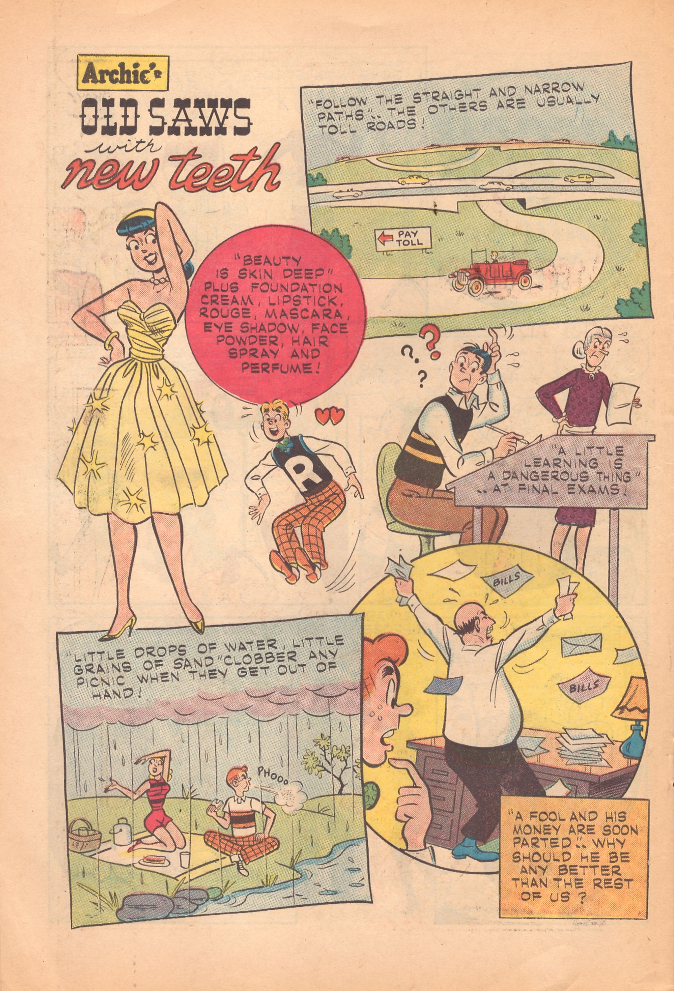 Read online Archie's Joke Book Magazine comic -  Issue #58 - 22