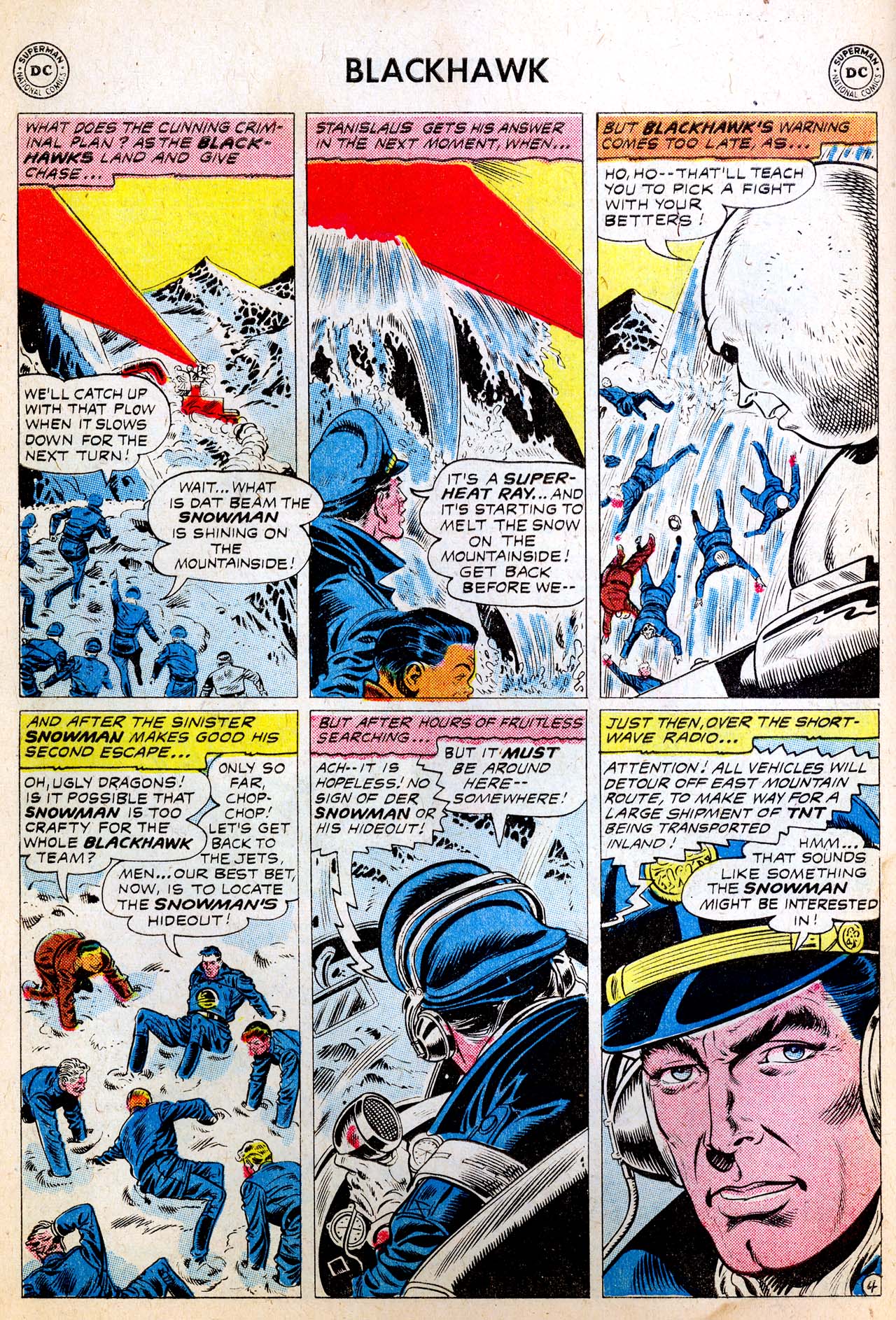 Read online Blackhawk (1957) comic -  Issue #134 - 6