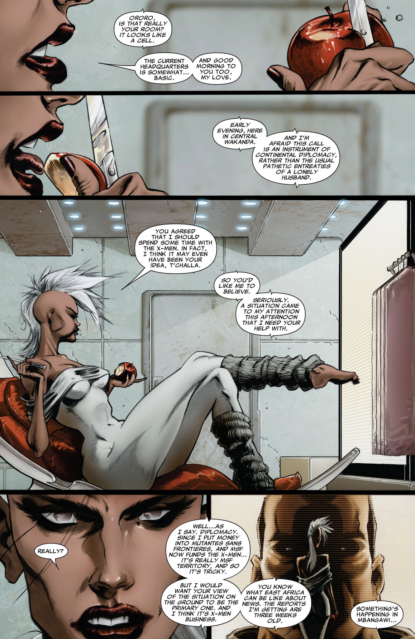 Read online Astonishing X-Men: Xenogenesis comic -  Issue #1 - 11
