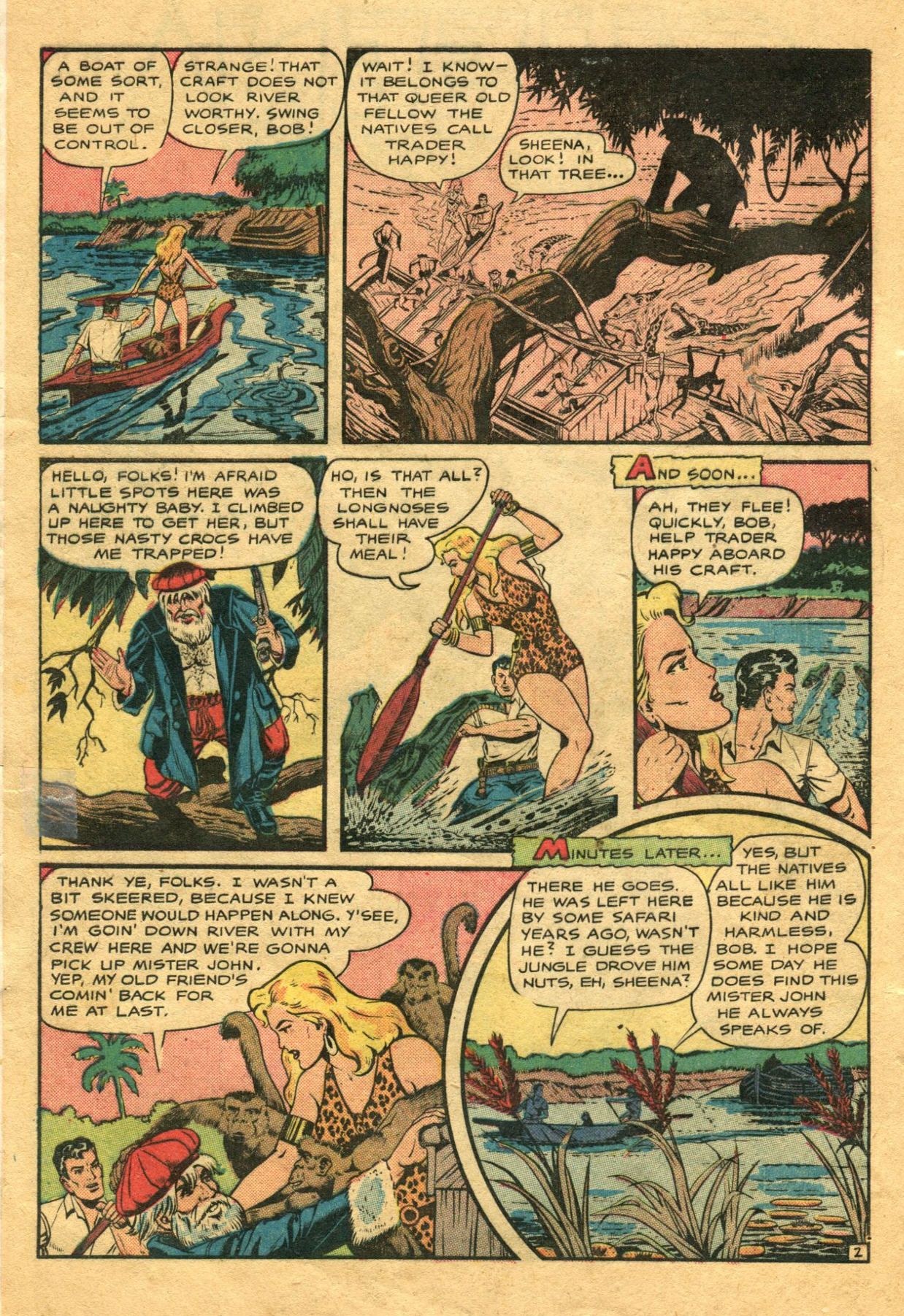 Read online Sheena, Queen of the Jungle (1942) comic -  Issue #9 - 4