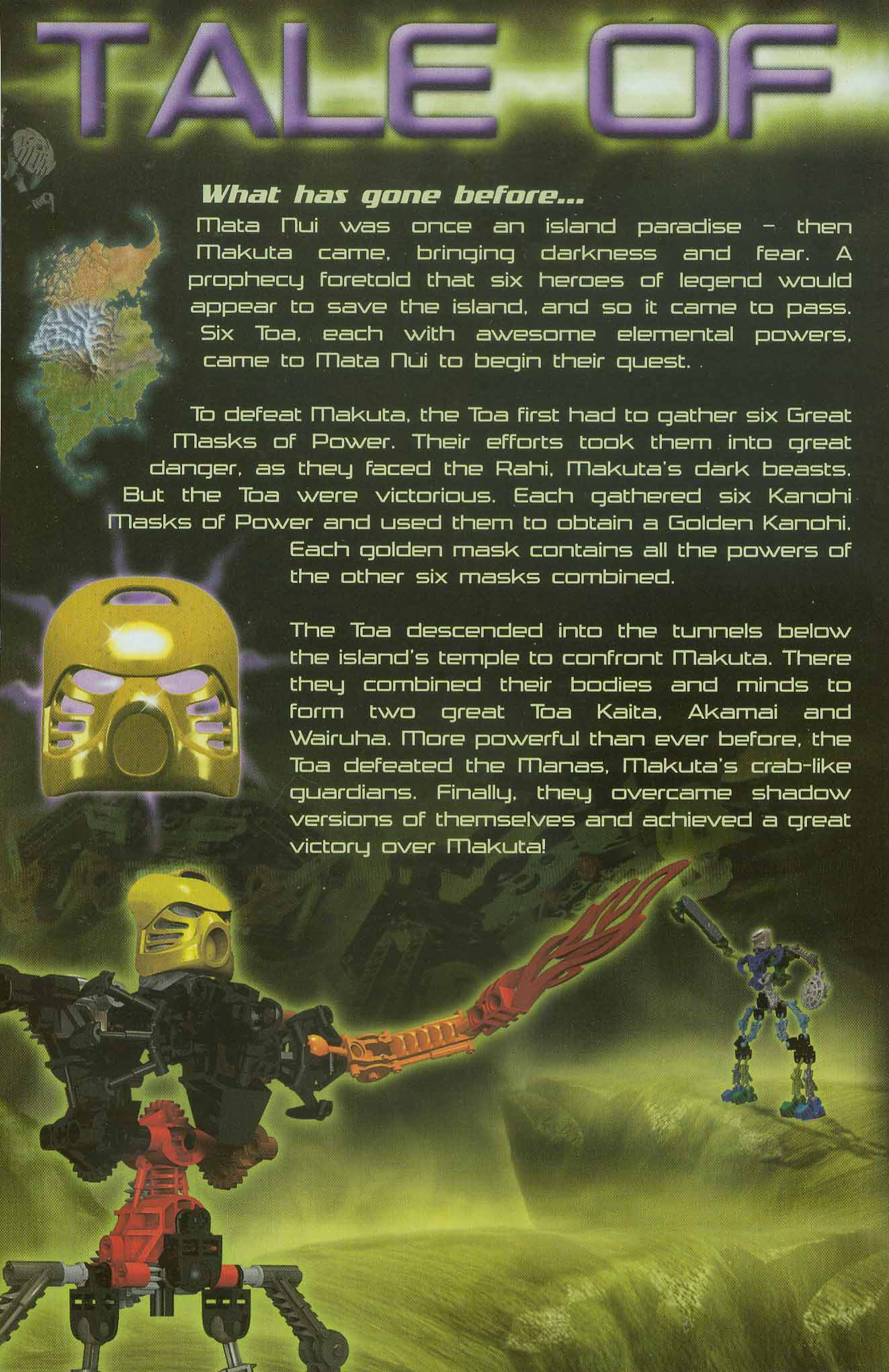 Read online Bionicle comic -  Issue #4 - 18