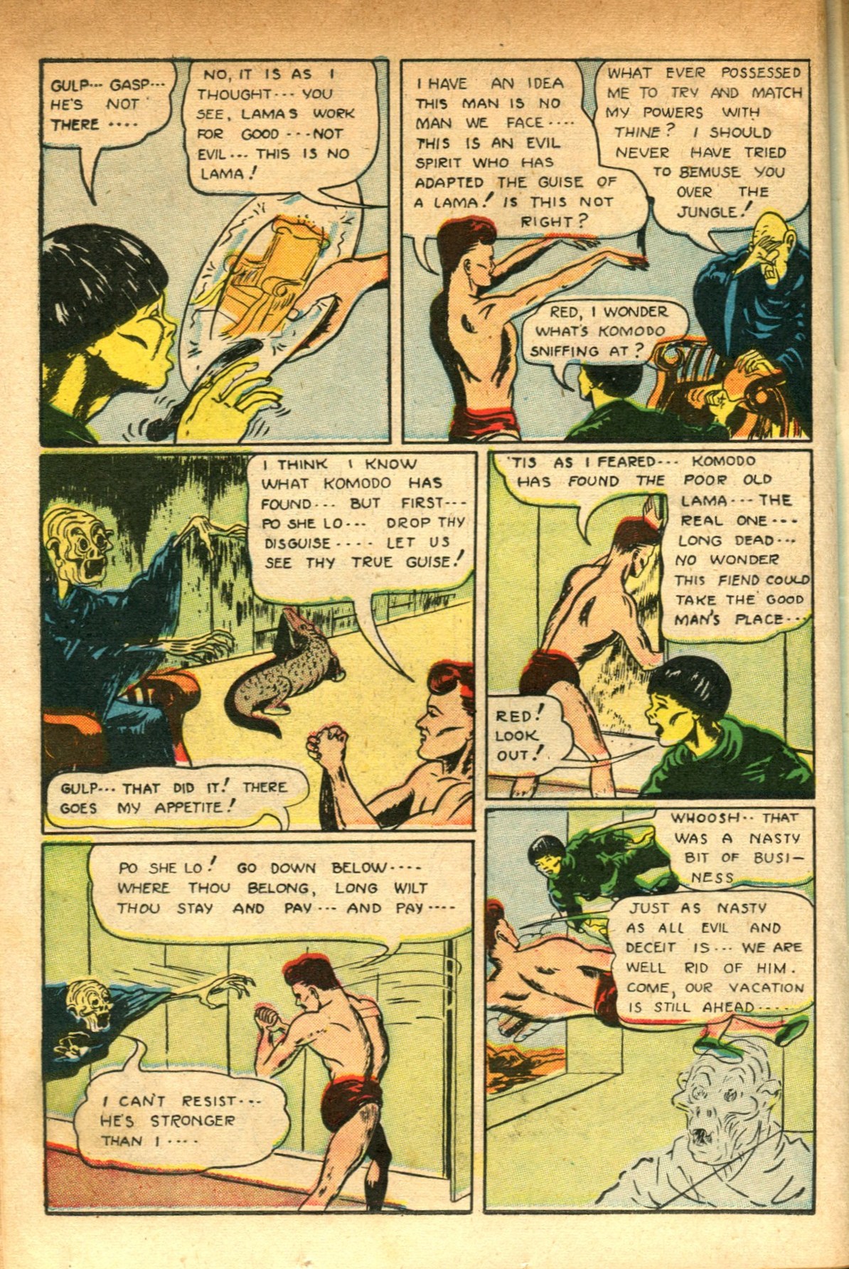 Read online Super-Magician Comics comic -  Issue #51 - 34