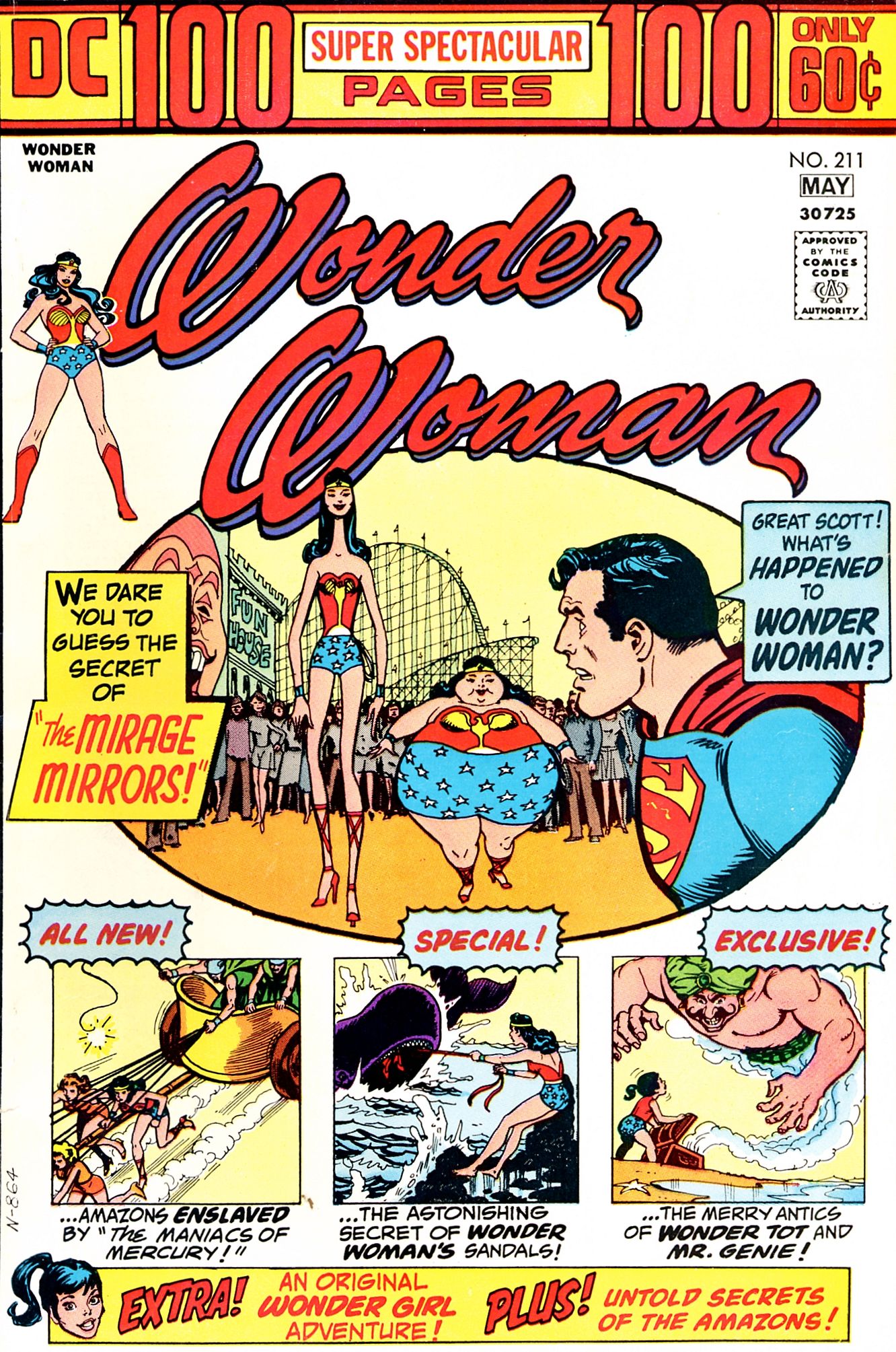 Read online Wonder Woman (1942) comic -  Issue #211 - 1