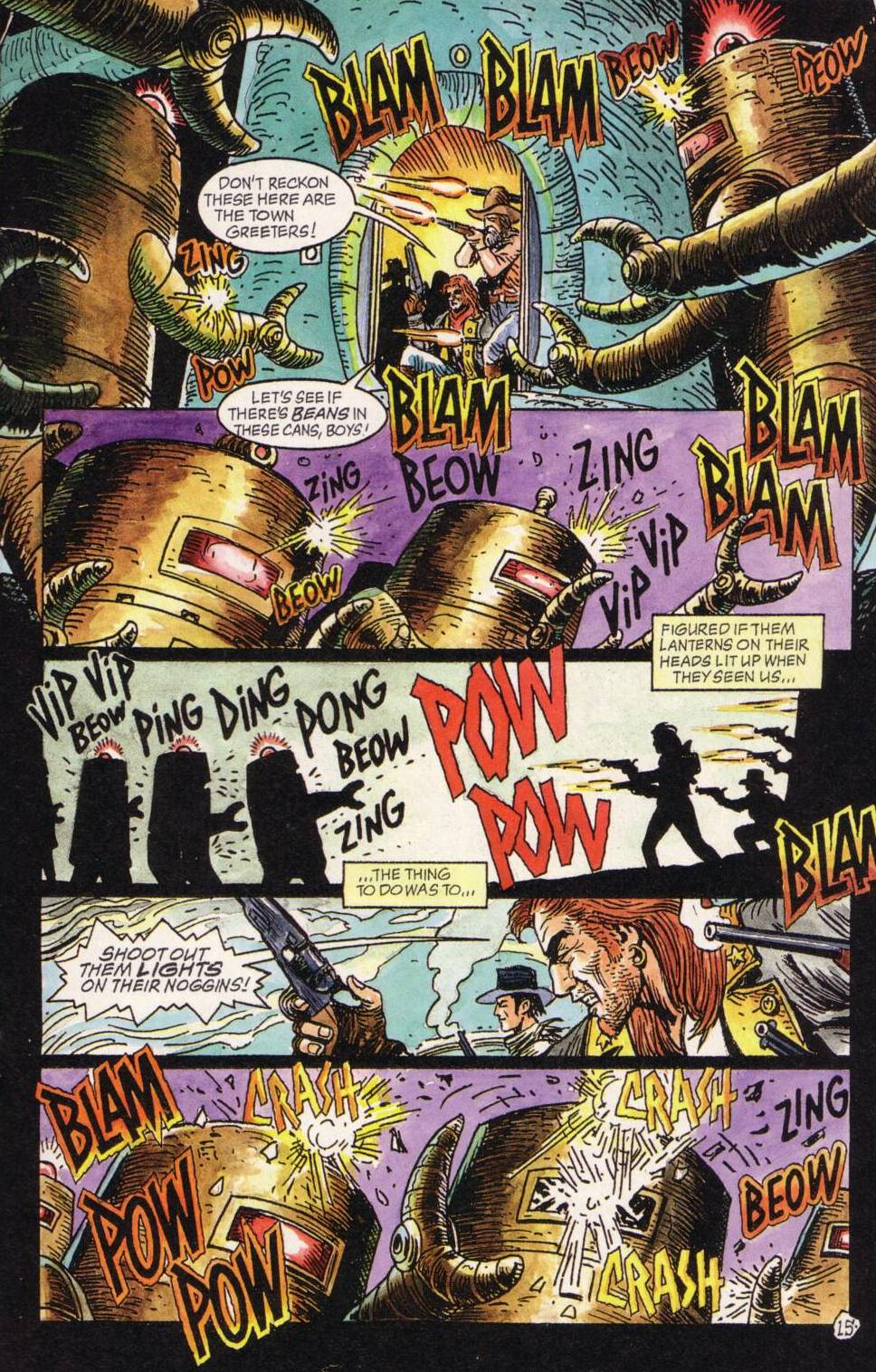 Read online Jonah Hex: Riders of the Worm and Such comic -  Issue #5 - 17