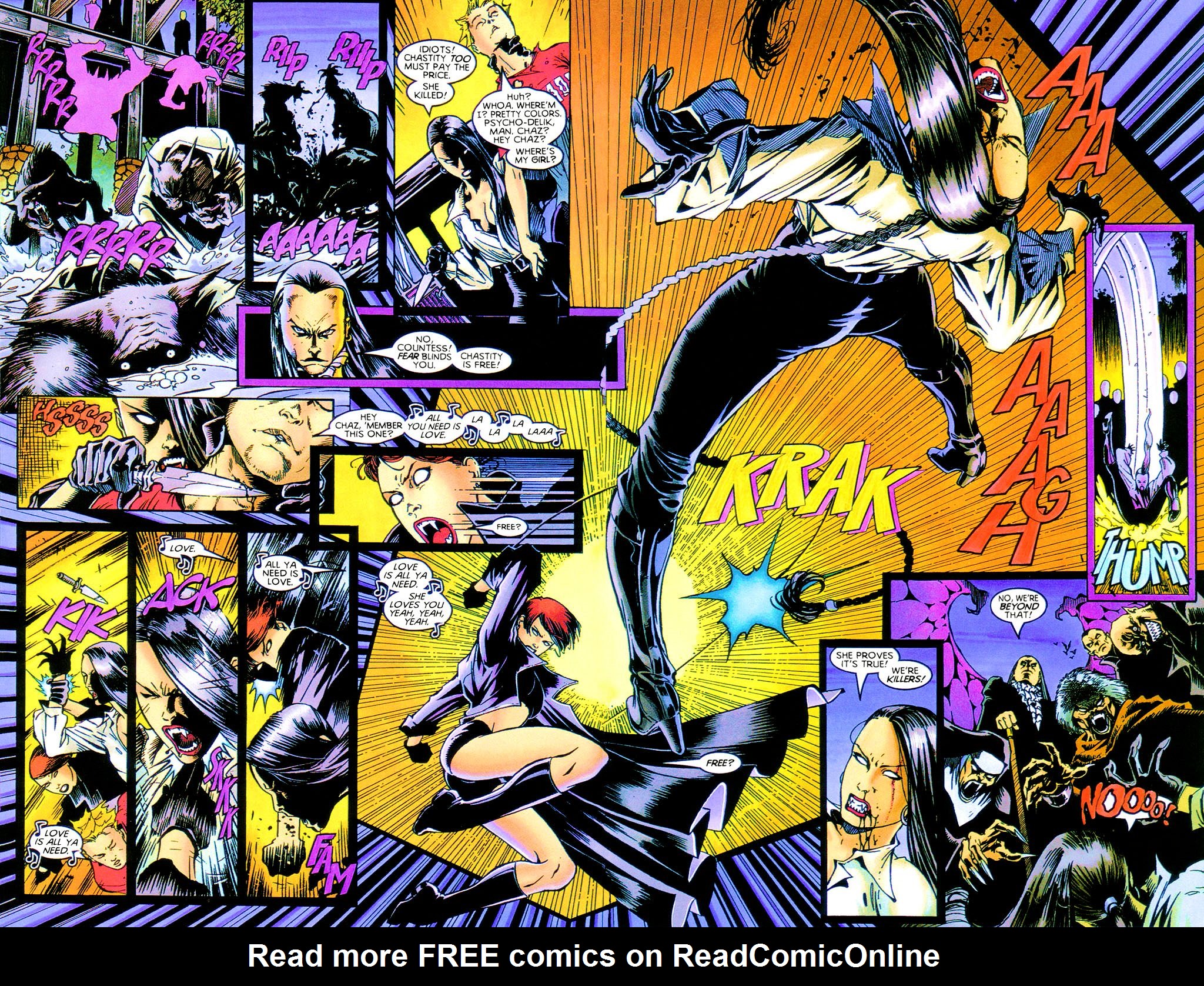 Read online Chastity: Theatre of Pain comic -  Issue #3 - 16