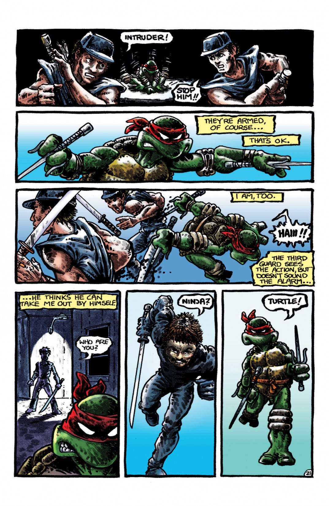 Read online Teenage Mutant Ninja Turtles Color Classics (2012) comic -  Issue #1 - 22