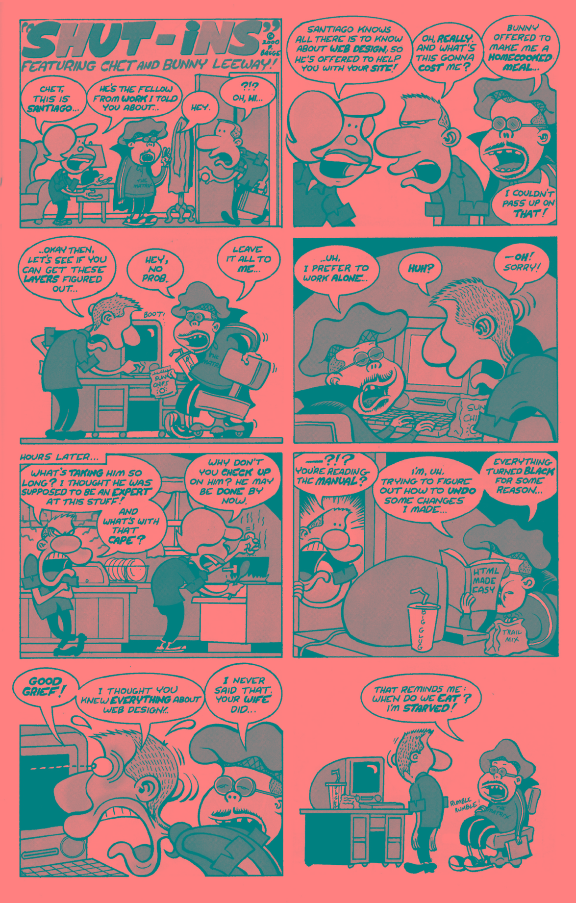 Read online Hate comic -  Issue # _Annual 3 - 17