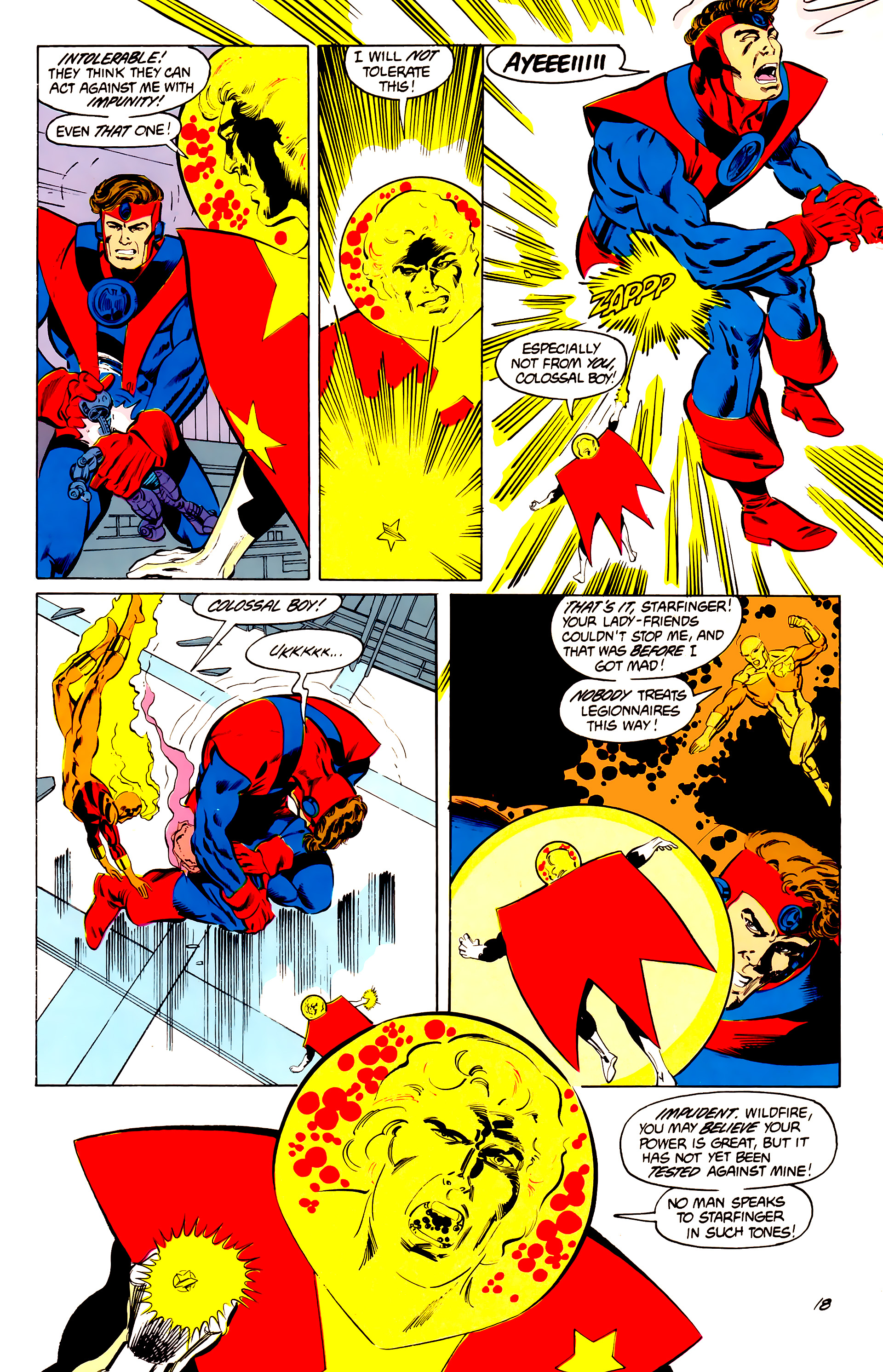 Read online Legion of Super-Heroes (1984) comic -  Issue #41 - 19