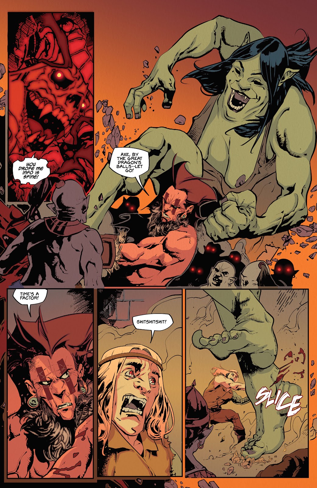 Barbaric: Axe to Grind issue 1 - Page 8
