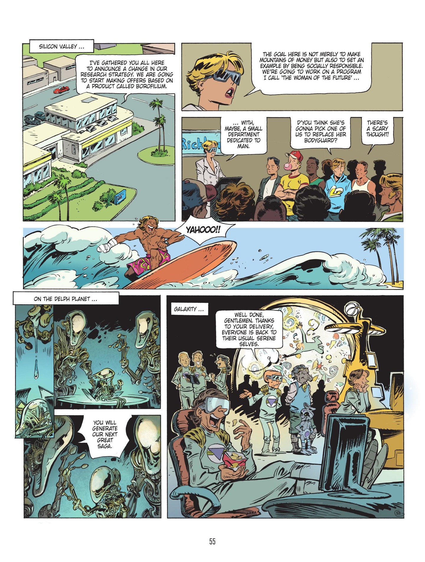Read online Valerian and Laureline comic -  Issue #24 - 56