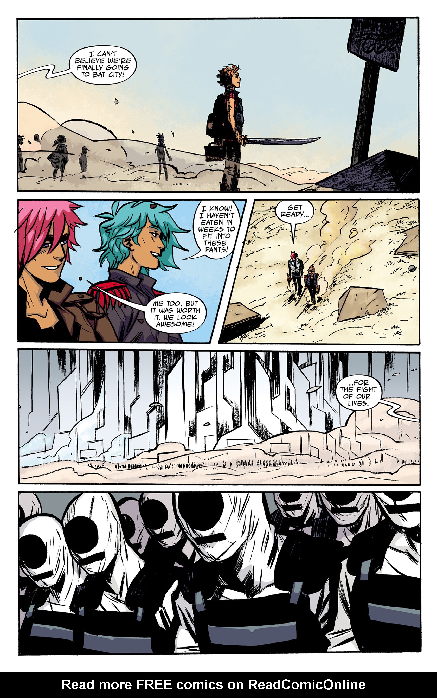 Read online The True Lives Of The Fabulous Killjoys comic -  Issue #6 - 8