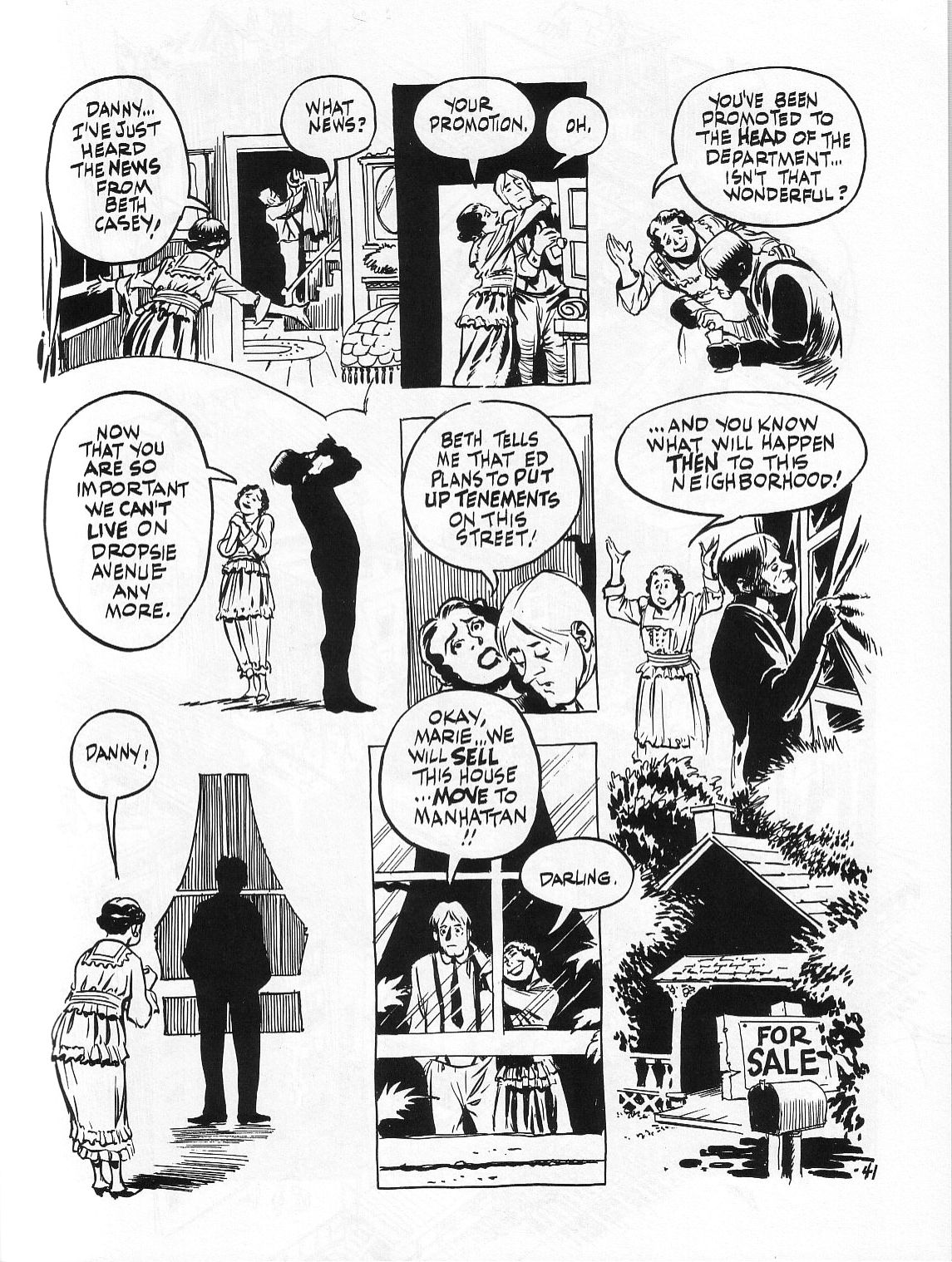 Read online Dropsie Avenue, The Neighborhood comic -  Issue # Full - 43