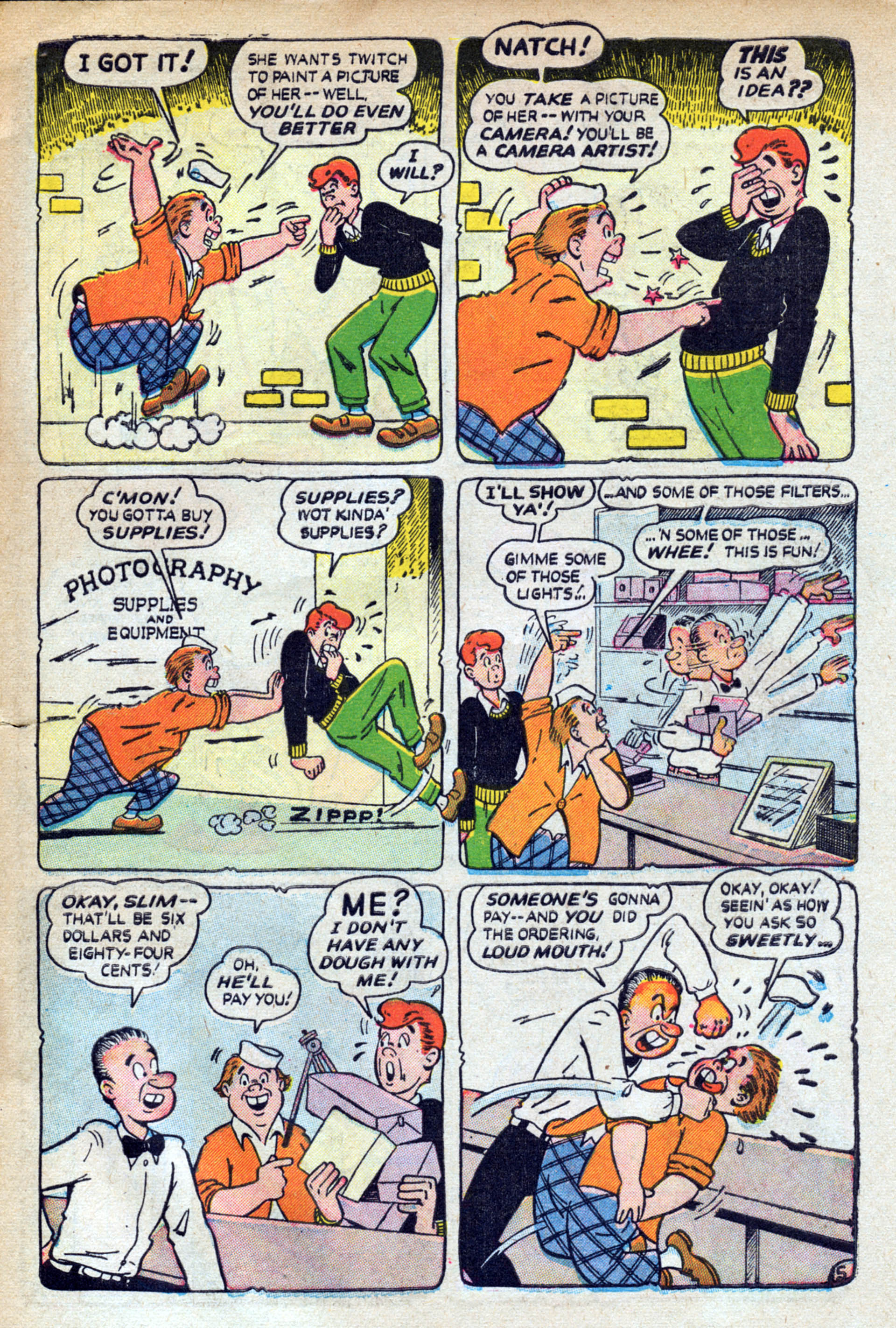 Read online Willie Comics (1950) comic -  Issue #22 - 45