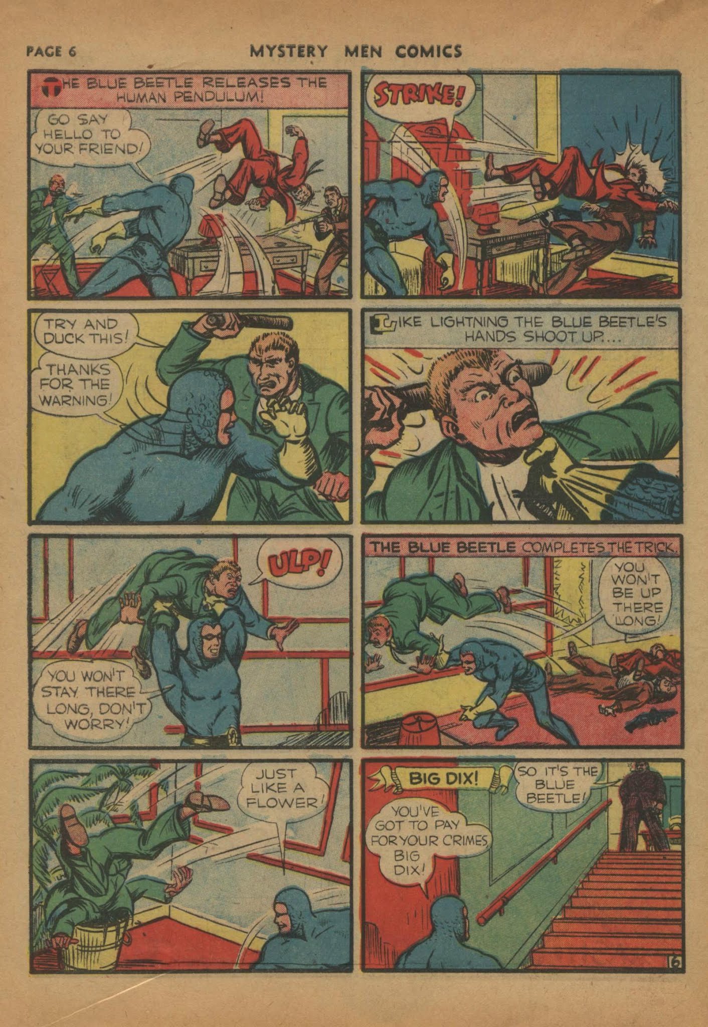 Read online Mystery Men Comics comic -  Issue #16 - 8