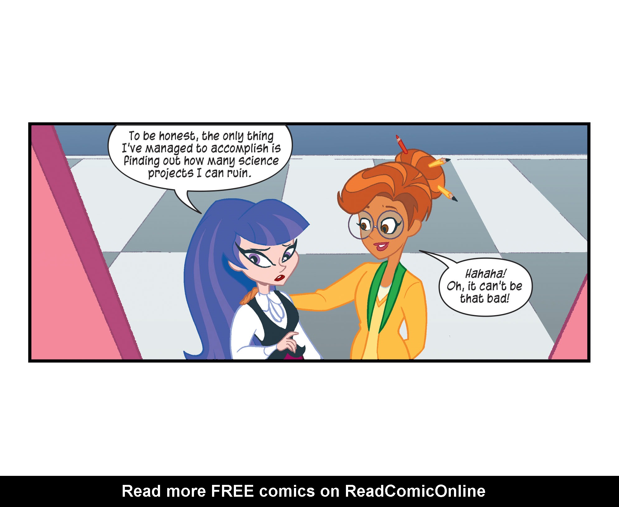 Read online DC Super Hero Girls: Weird Science comic -  Issue #7 - 17