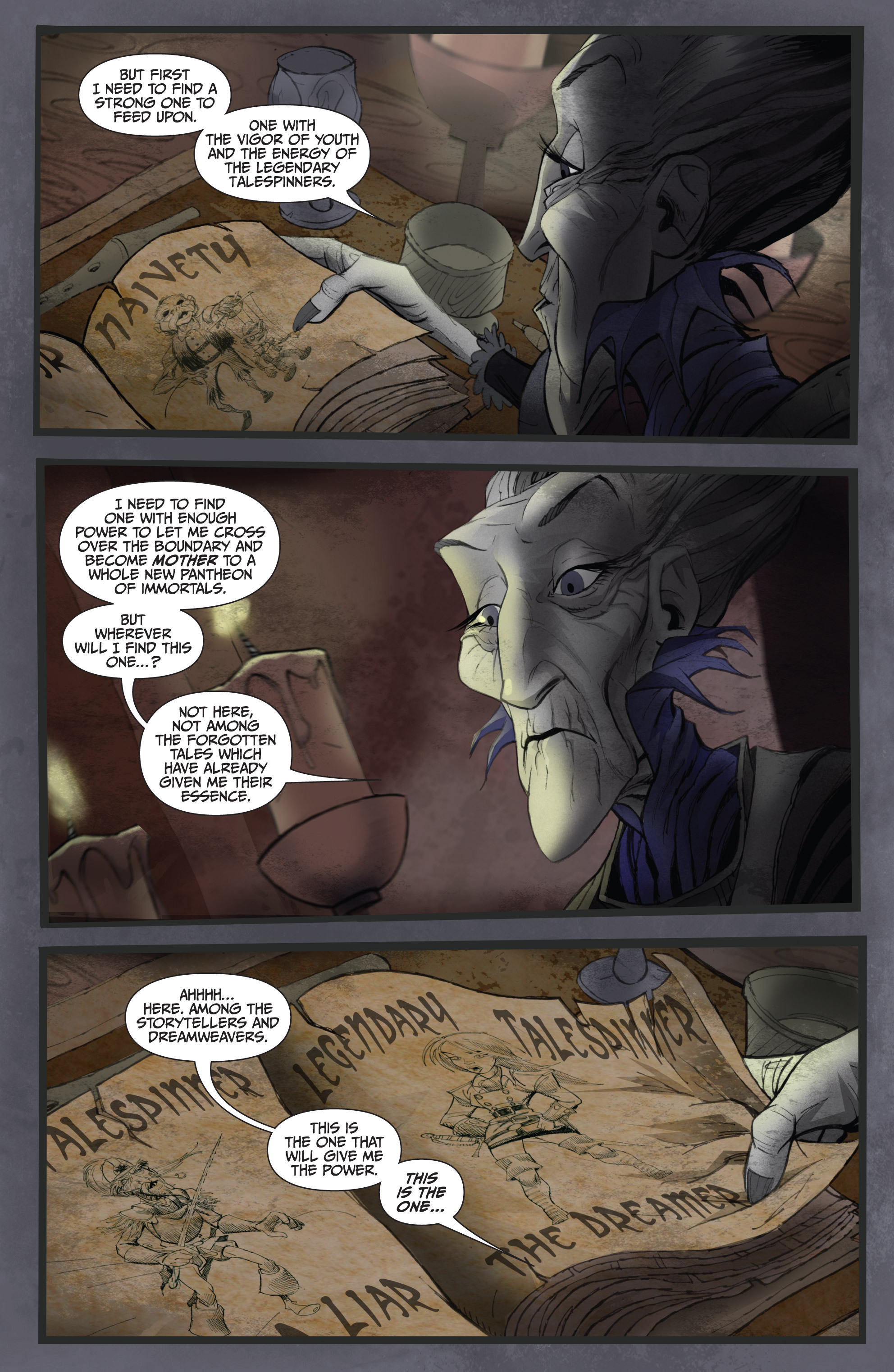 Read online Legendary Talespinners comic -  Issue #1 - 10