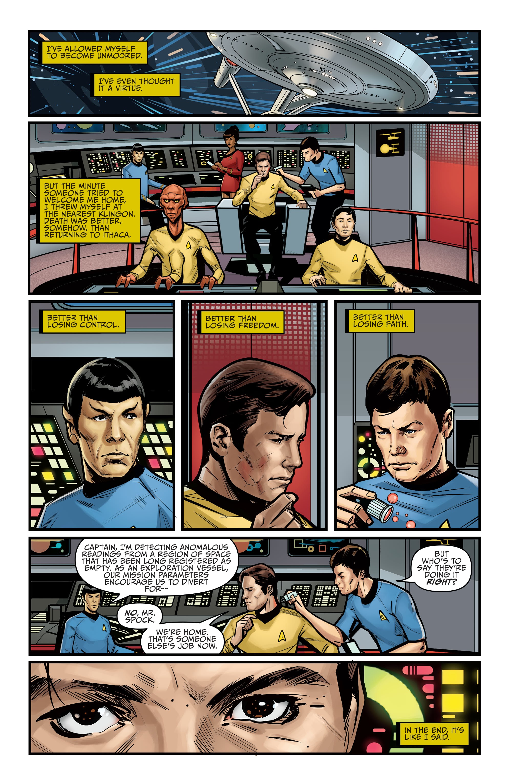 Read online Star Trek: Year Five comic -  Issue #14 - 21
