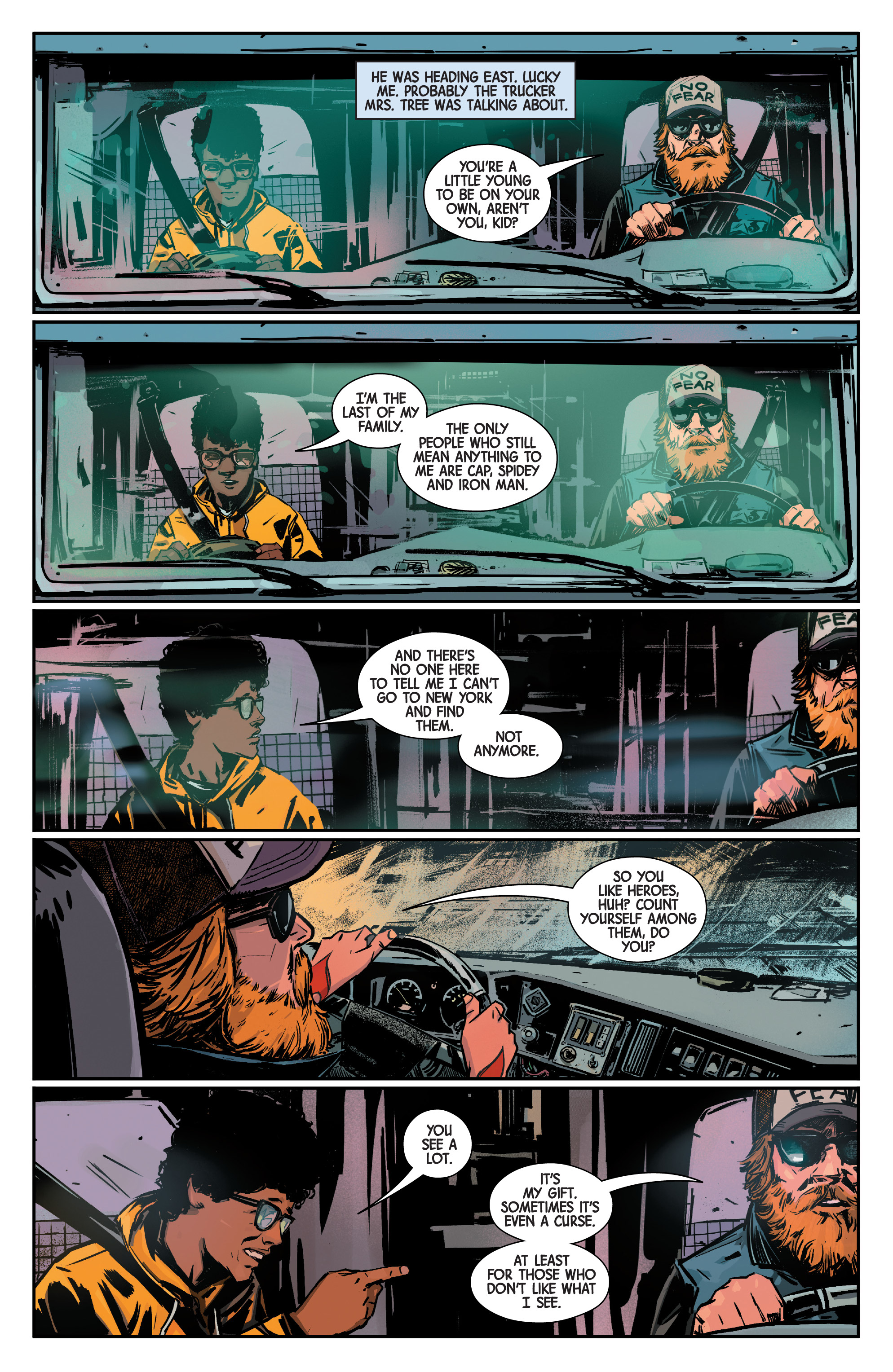 Read online Marvels X comic -  Issue #1 - 21