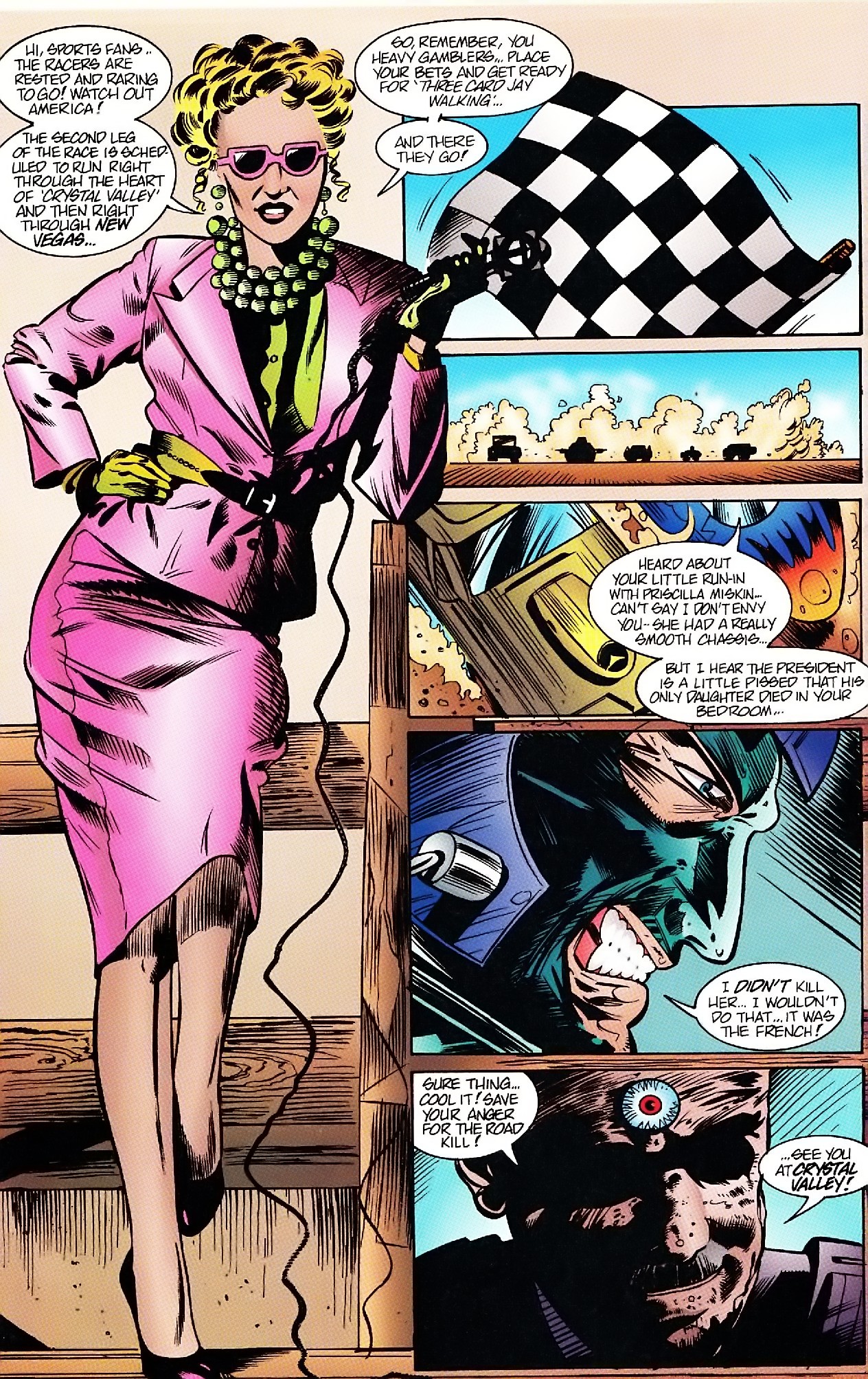 Read online Death Race 2020 comic -  Issue #6 - 18