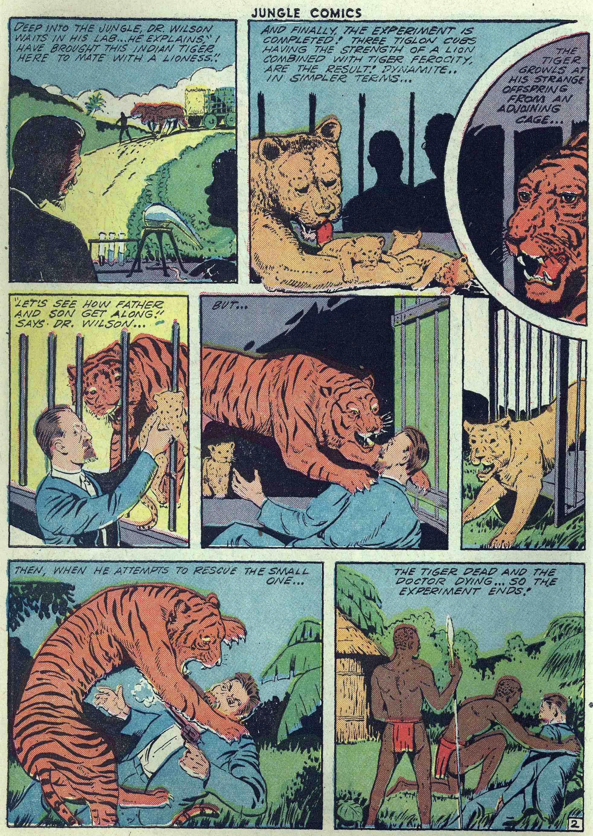 Read online Jungle Comics comic -  Issue #47 - 16
