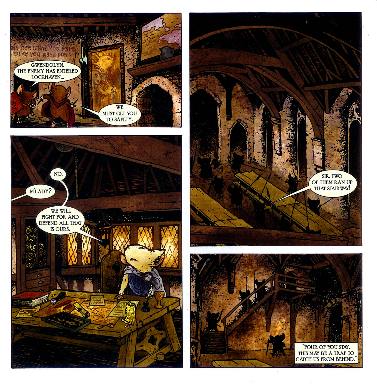 Read online Mouse Guard comic -  Issue #6 - 12
