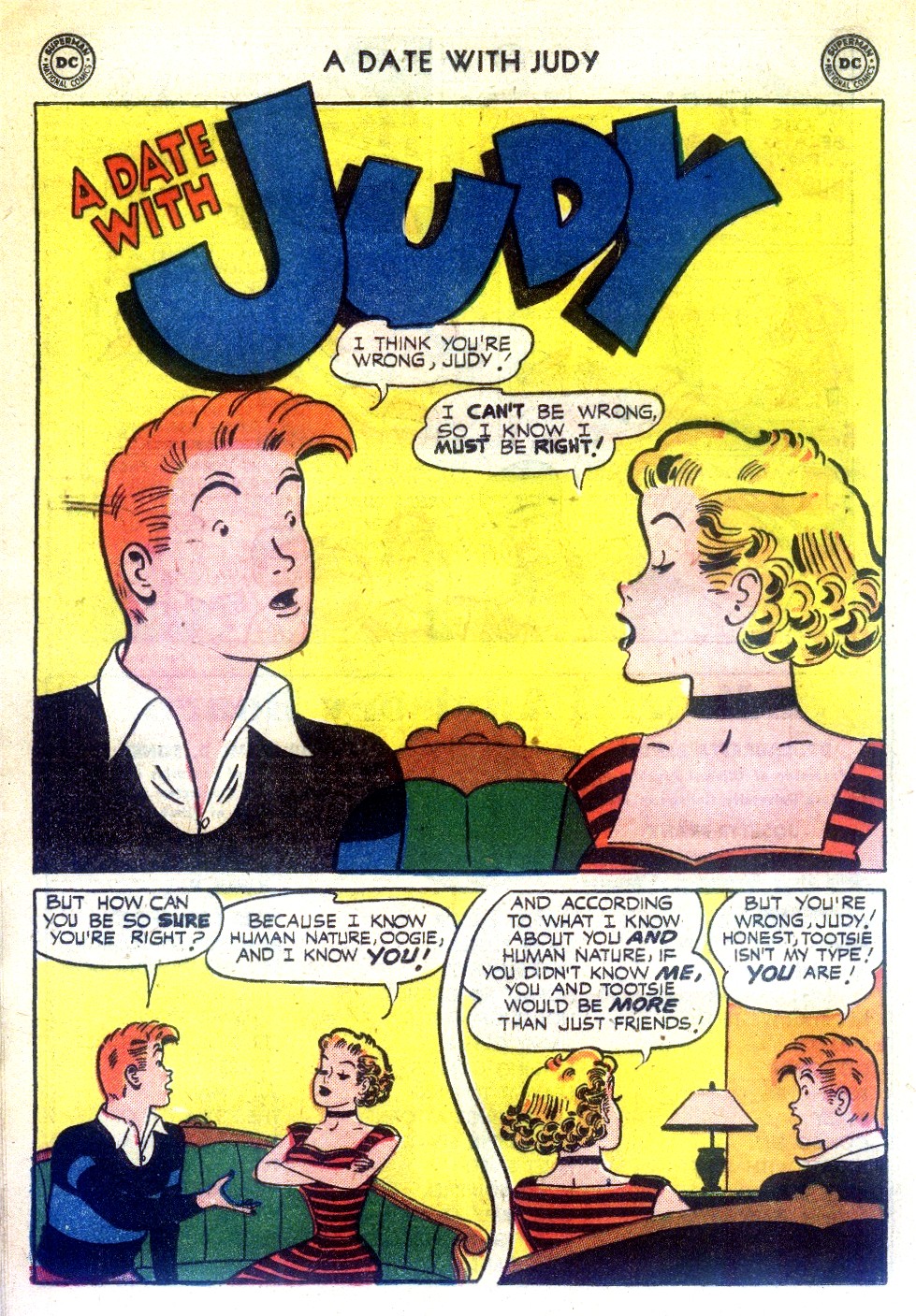 Read online A Date with Judy comic -  Issue #44 - 16