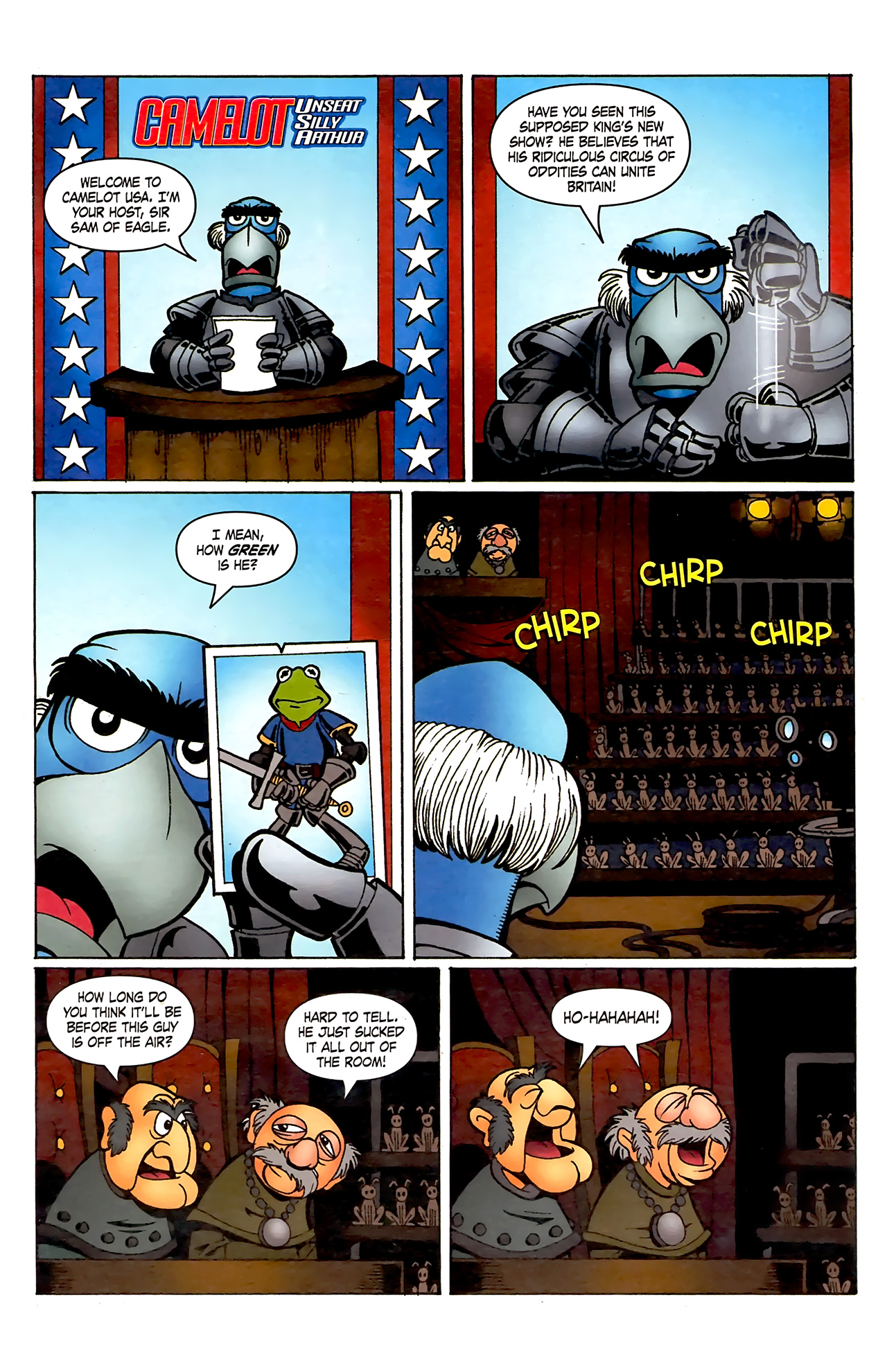 Read online Muppet King Arthur comic -  Issue #2 - 14