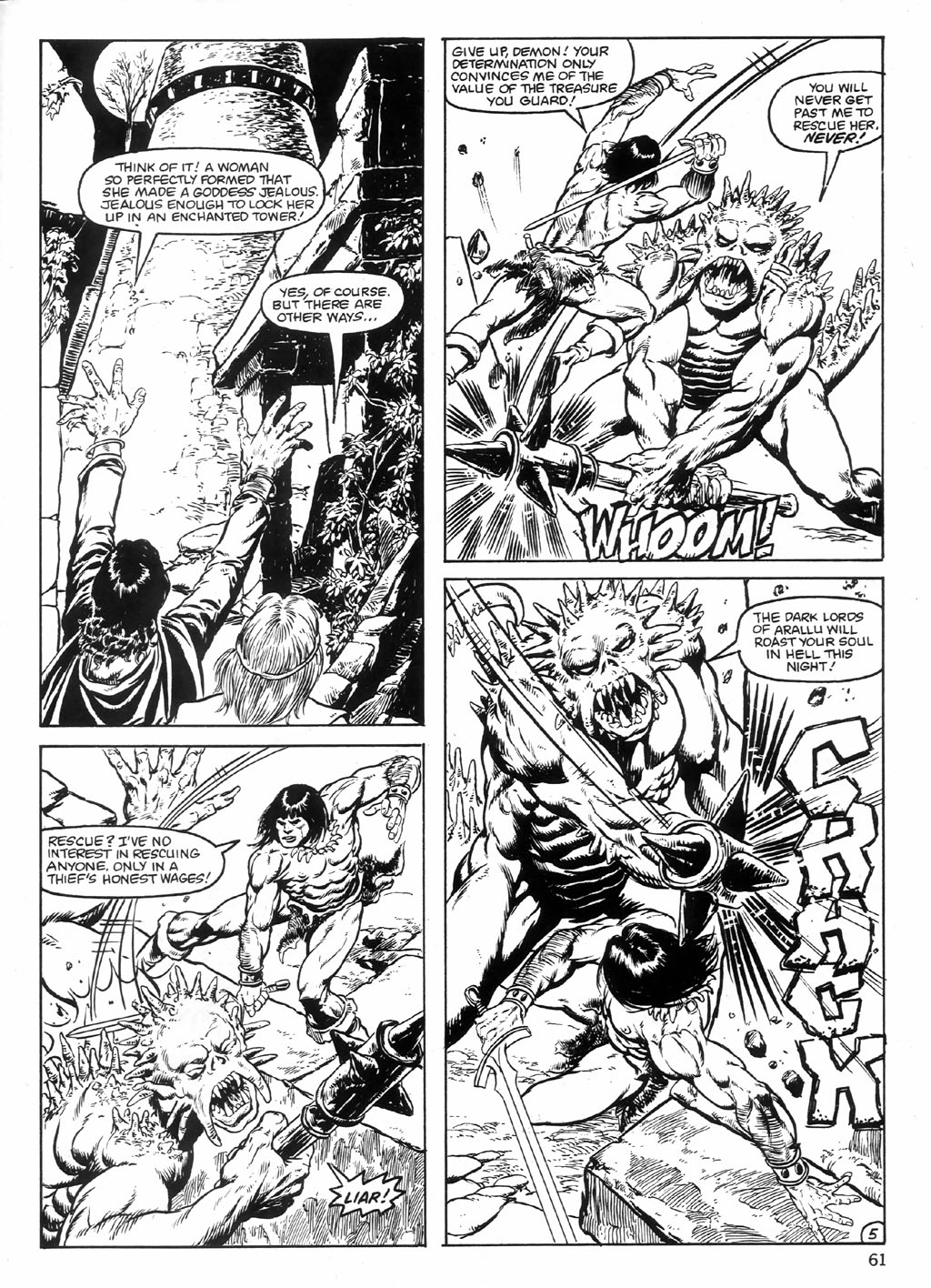 Read online The Savage Sword Of Conan comic -  Issue #98 - 61