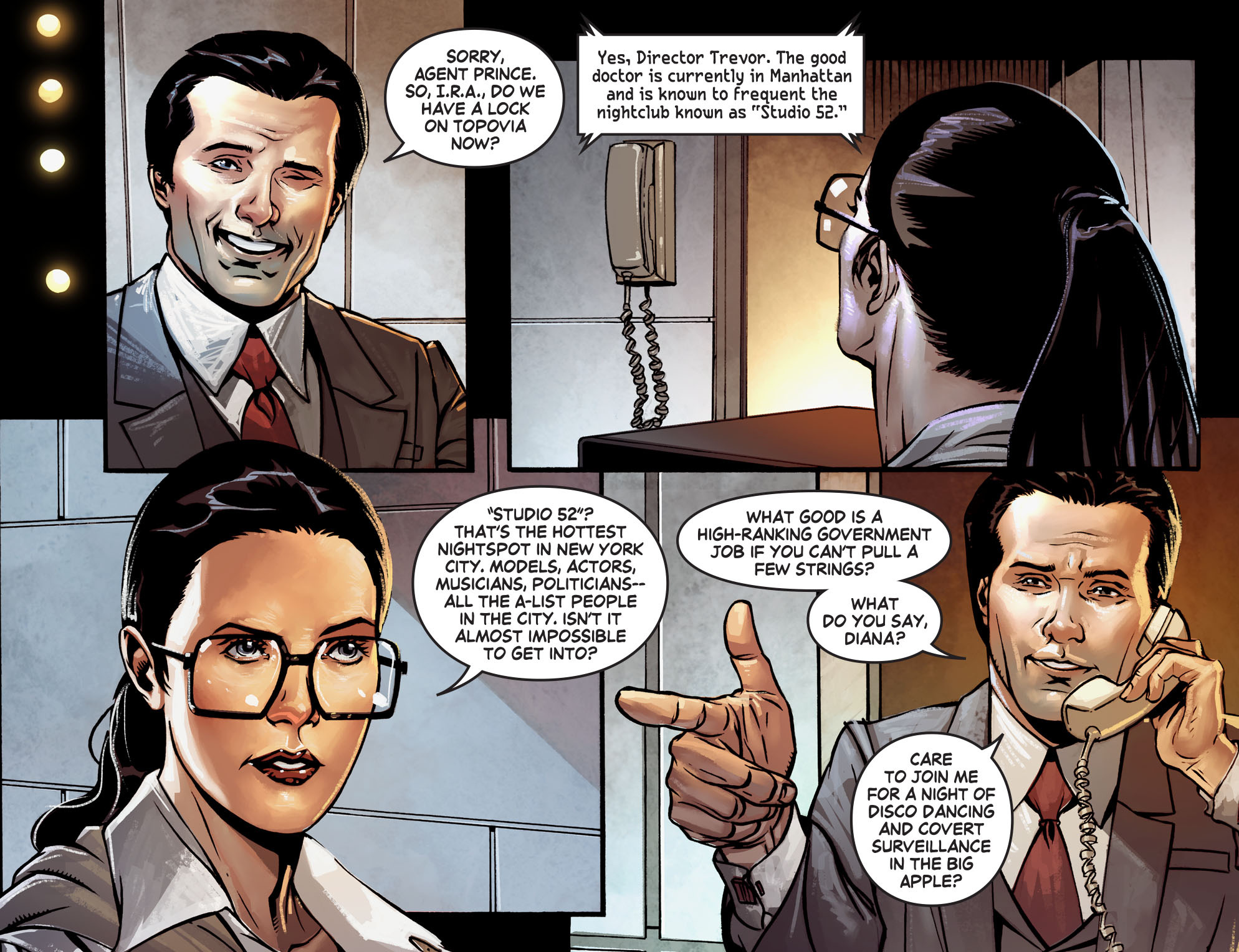 Read online Wonder Woman '77 [I] comic -  Issue #1 - 12