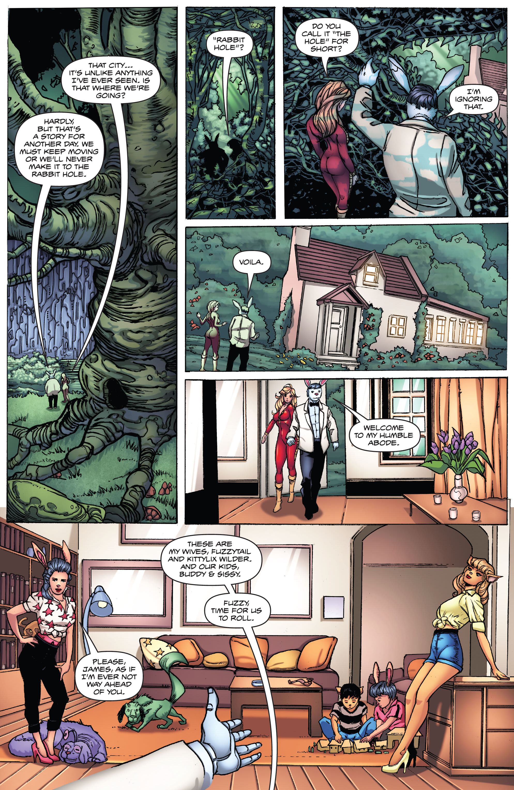 Read online Barbarella: The Center Cannot Hold comic -  Issue #1 - 20