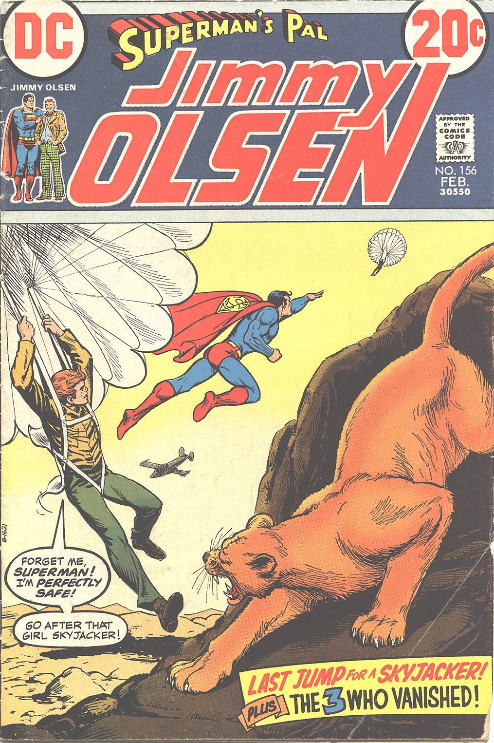 Read online Superman's Pal Jimmy Olsen comic -  Issue #156 - 1