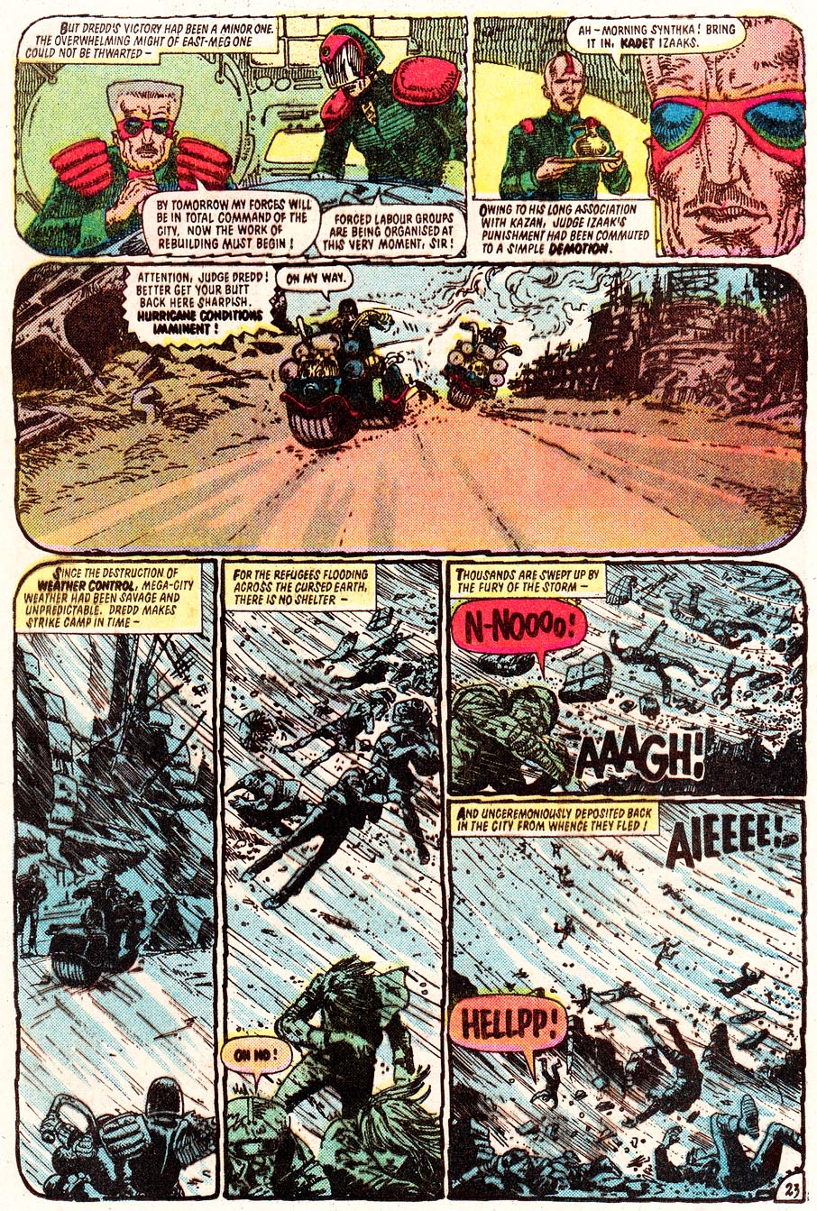 Read online Judge Dredd (1983) comic -  Issue #23 - 22
