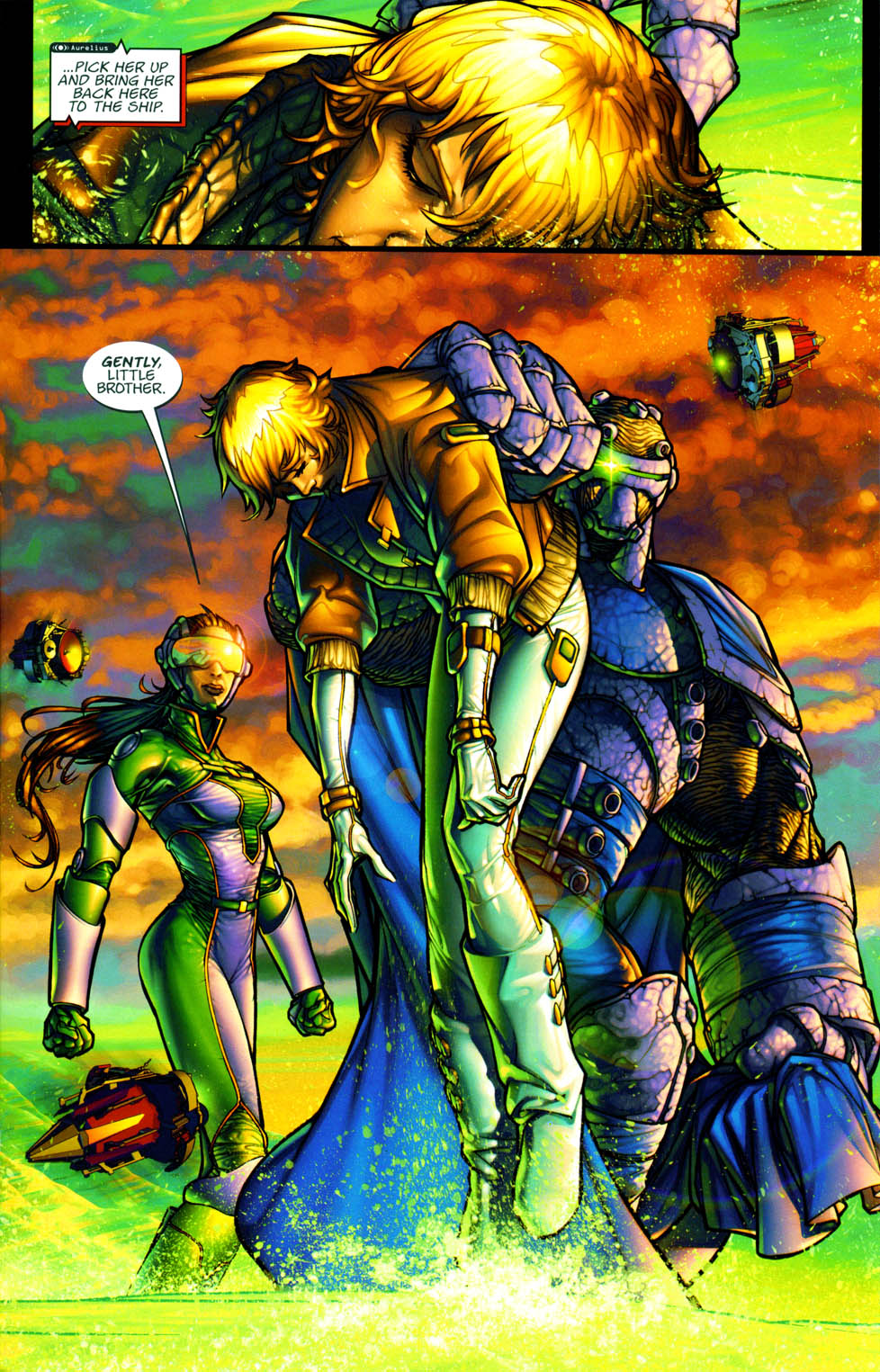 Read online Chimera comic -  Issue #3 - 21