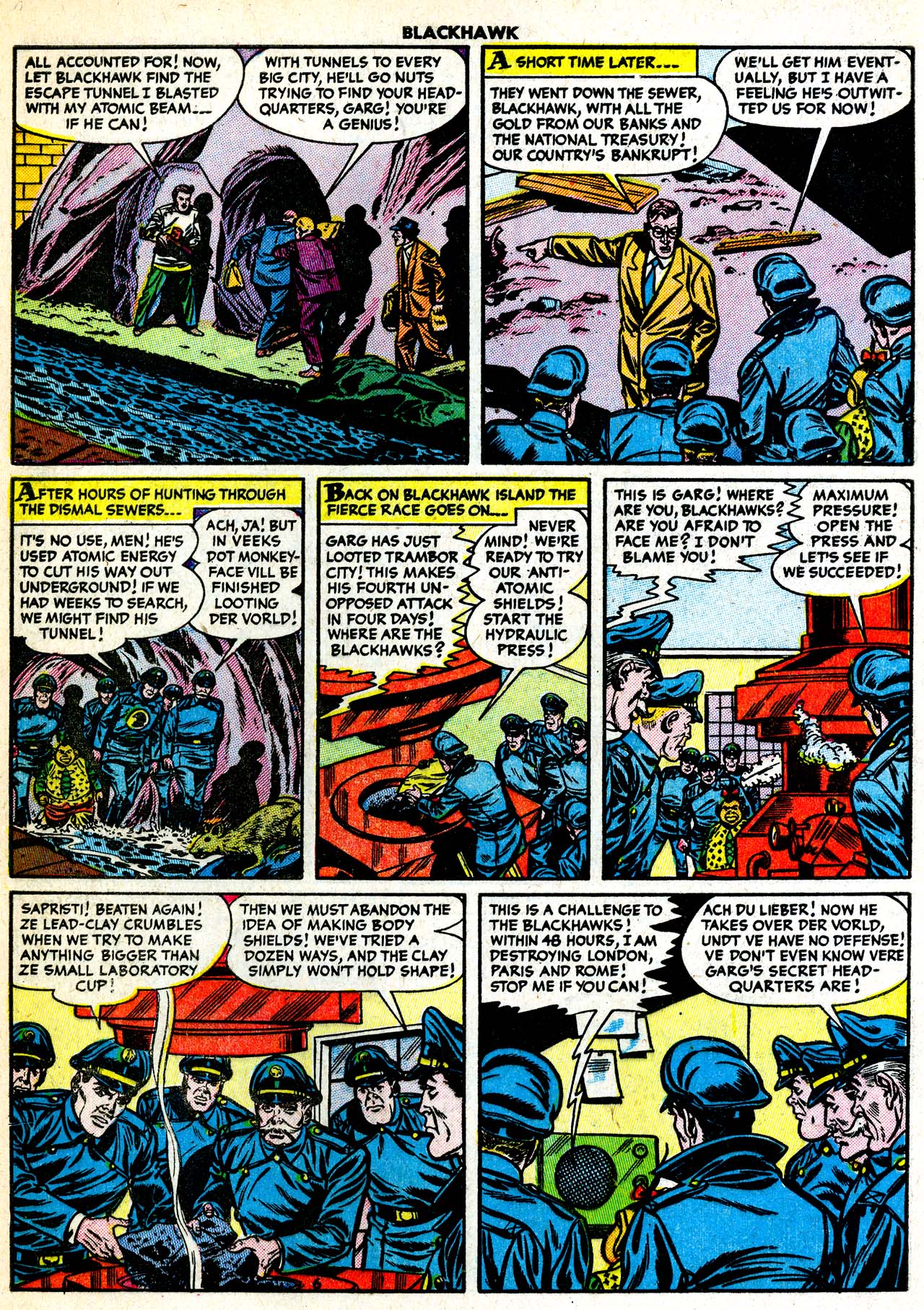 Read online Blackhawk (1957) comic -  Issue #93 - 8