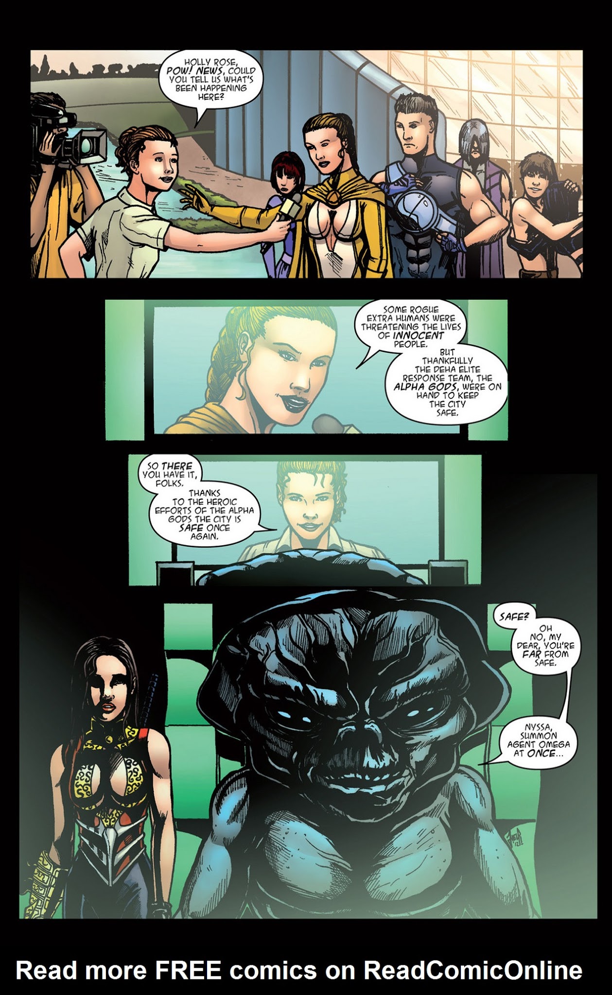 Read online Alpha Gods comic -  Issue #4 - 23