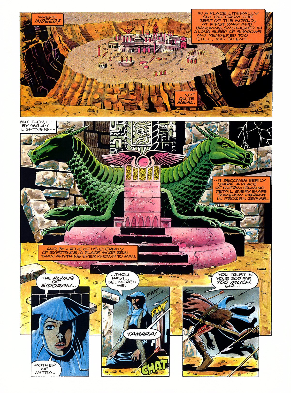 Read online Marvel Graphic Novel comic -  Issue #53 - Conan - The Skull of Set - 31