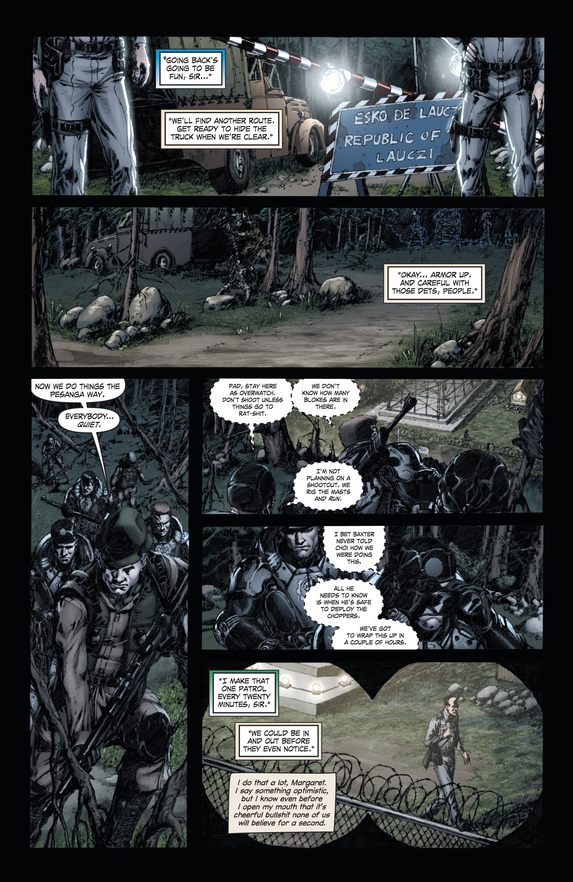 Read online Gears Of War comic -  Issue #16 - 11