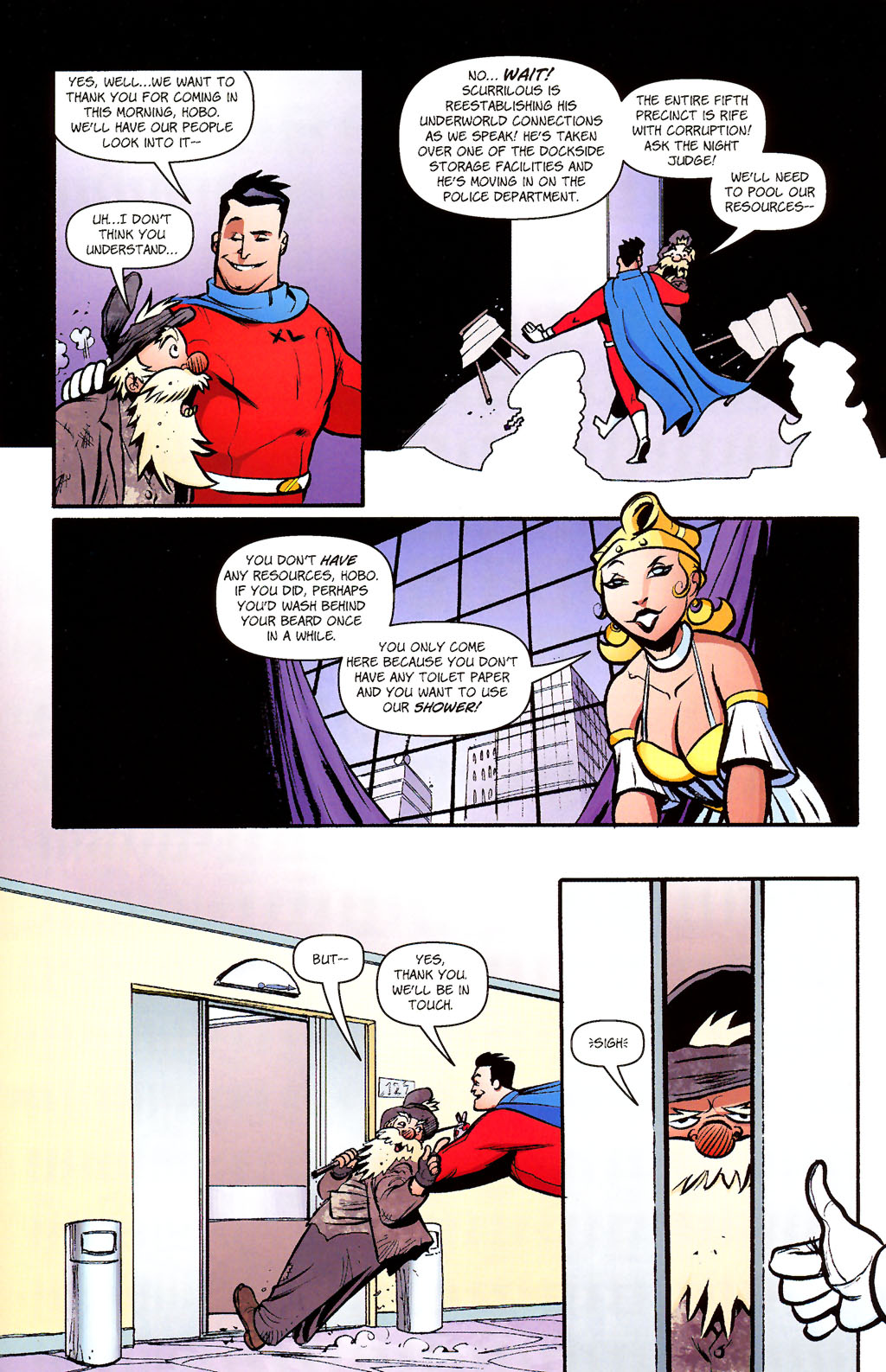 Read online Paul Jenkins' Sidekick comic -  Issue #2 - 21